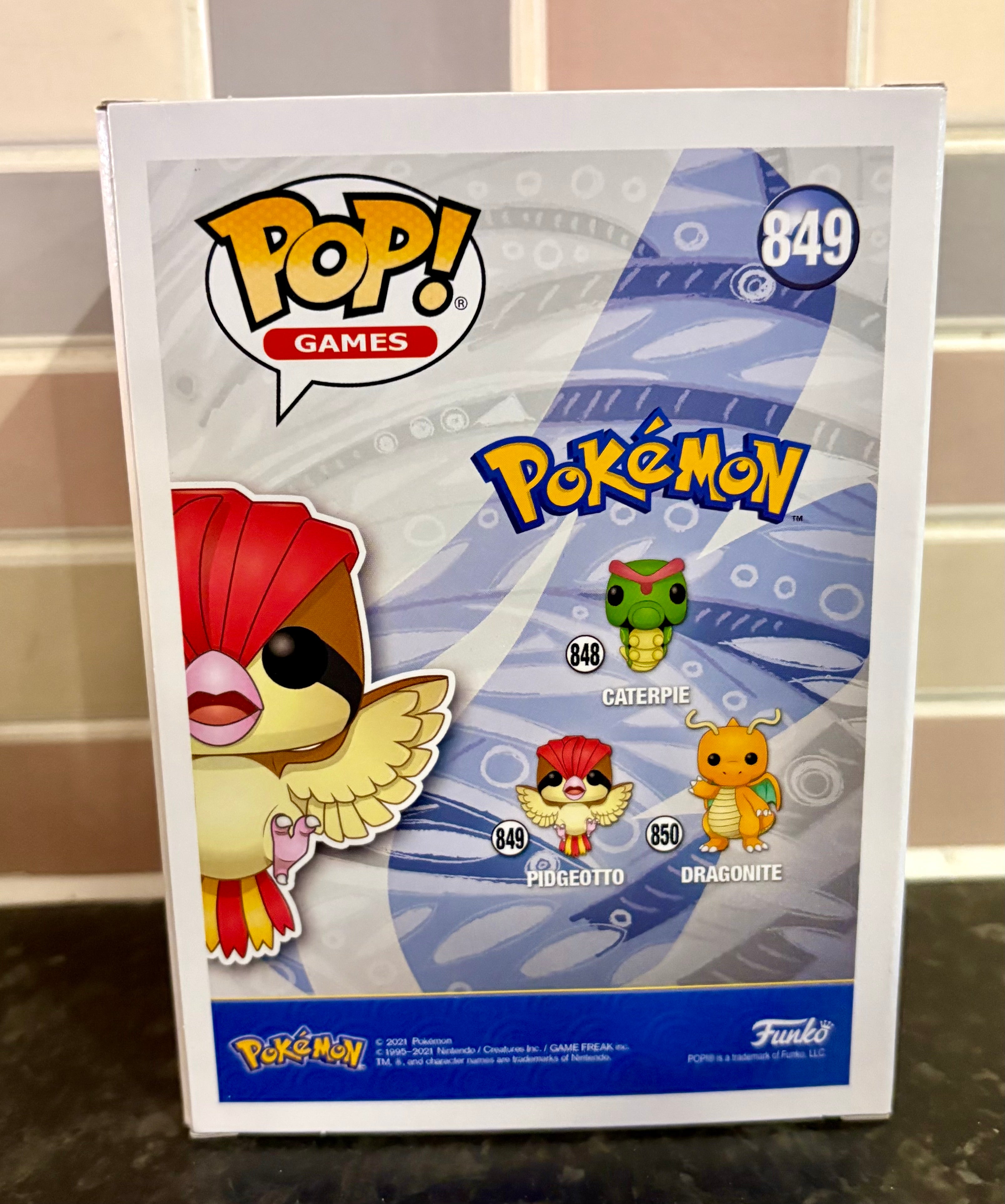 Funko Pop #849 Pokémon Pidgeotto