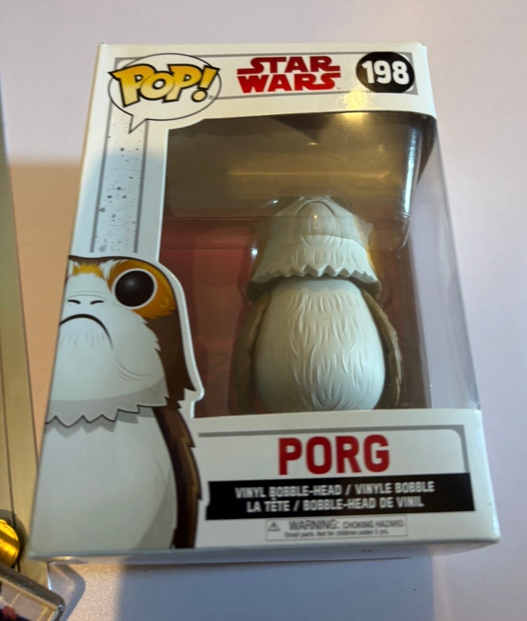 Star Wars  #198 Porg Funko Pop