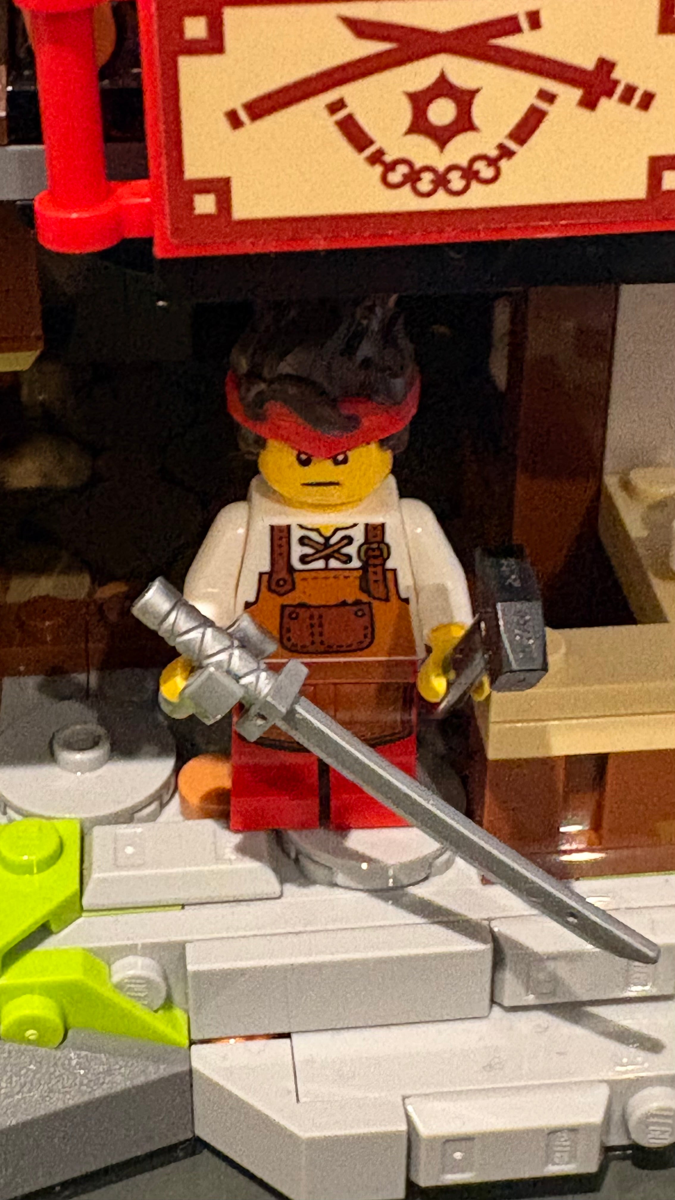 LEGO #71858 NINJAGO Legacy Four Weapons Blacksmith