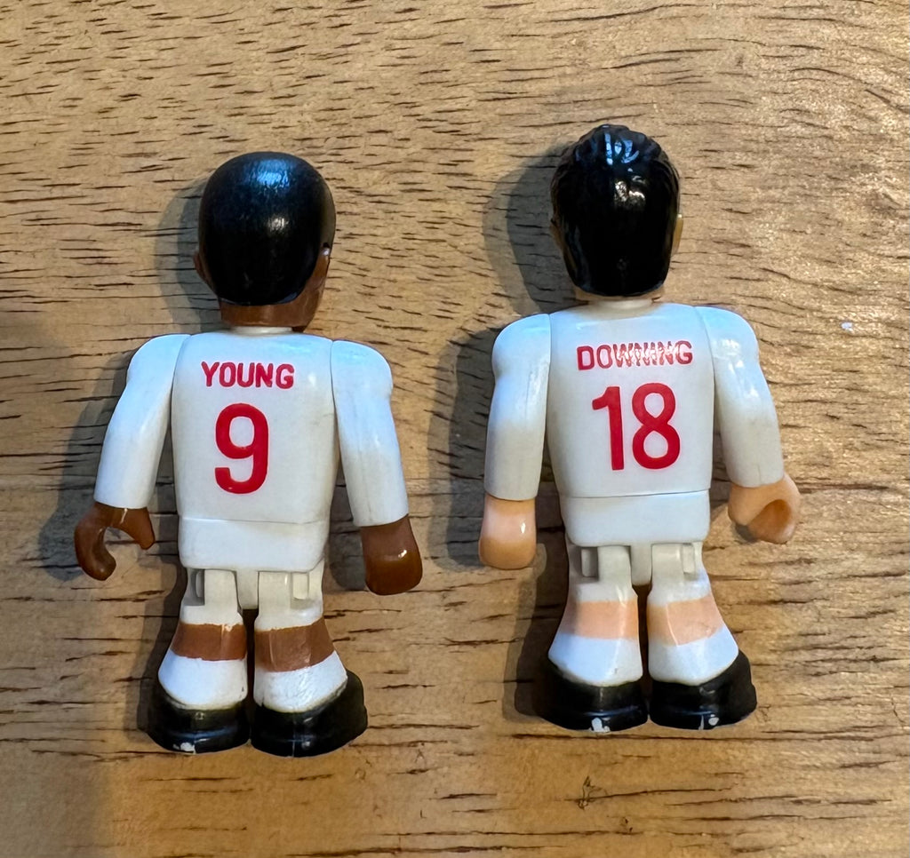 Mini Figure - Very Collectable Topps Minis England 2012 Euros Figures x 2 players