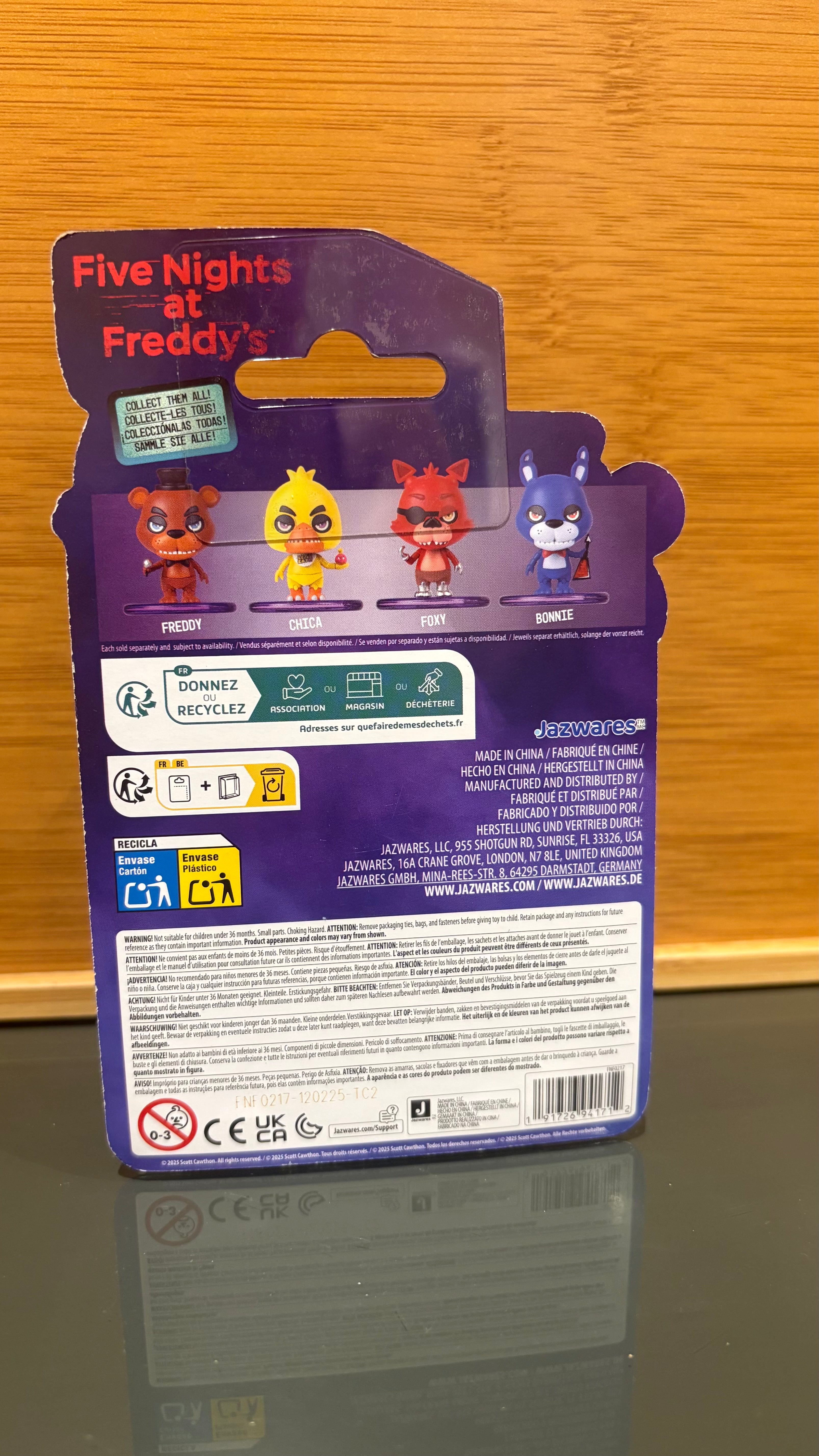 Collectables - Five Nights at Freddy's - 2in Creepy Cuties Figures - FOXY,