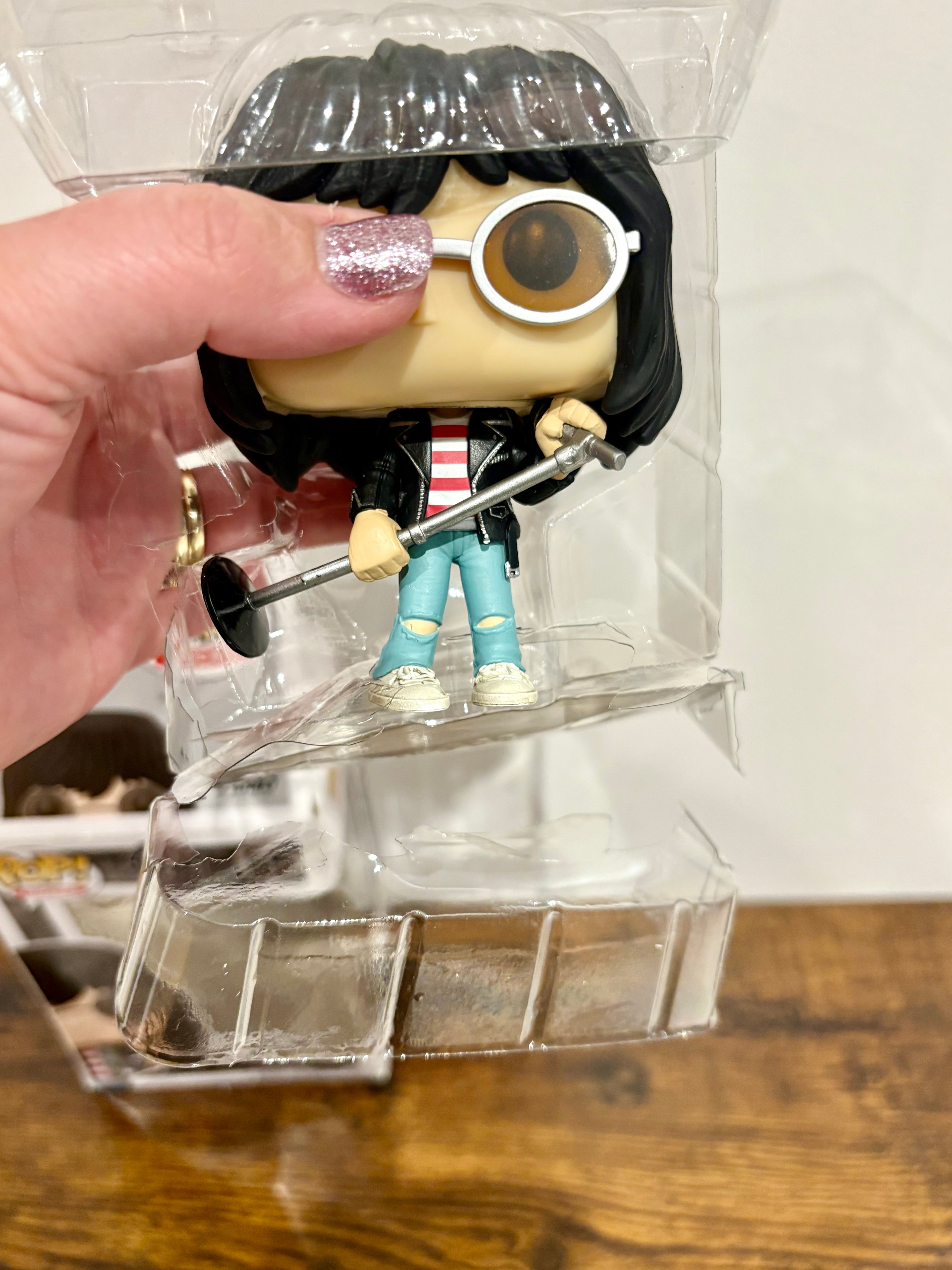 Funko Pop Rocks Joey Ramon No. #55 Vaulted Edition Vinyl Figure see description