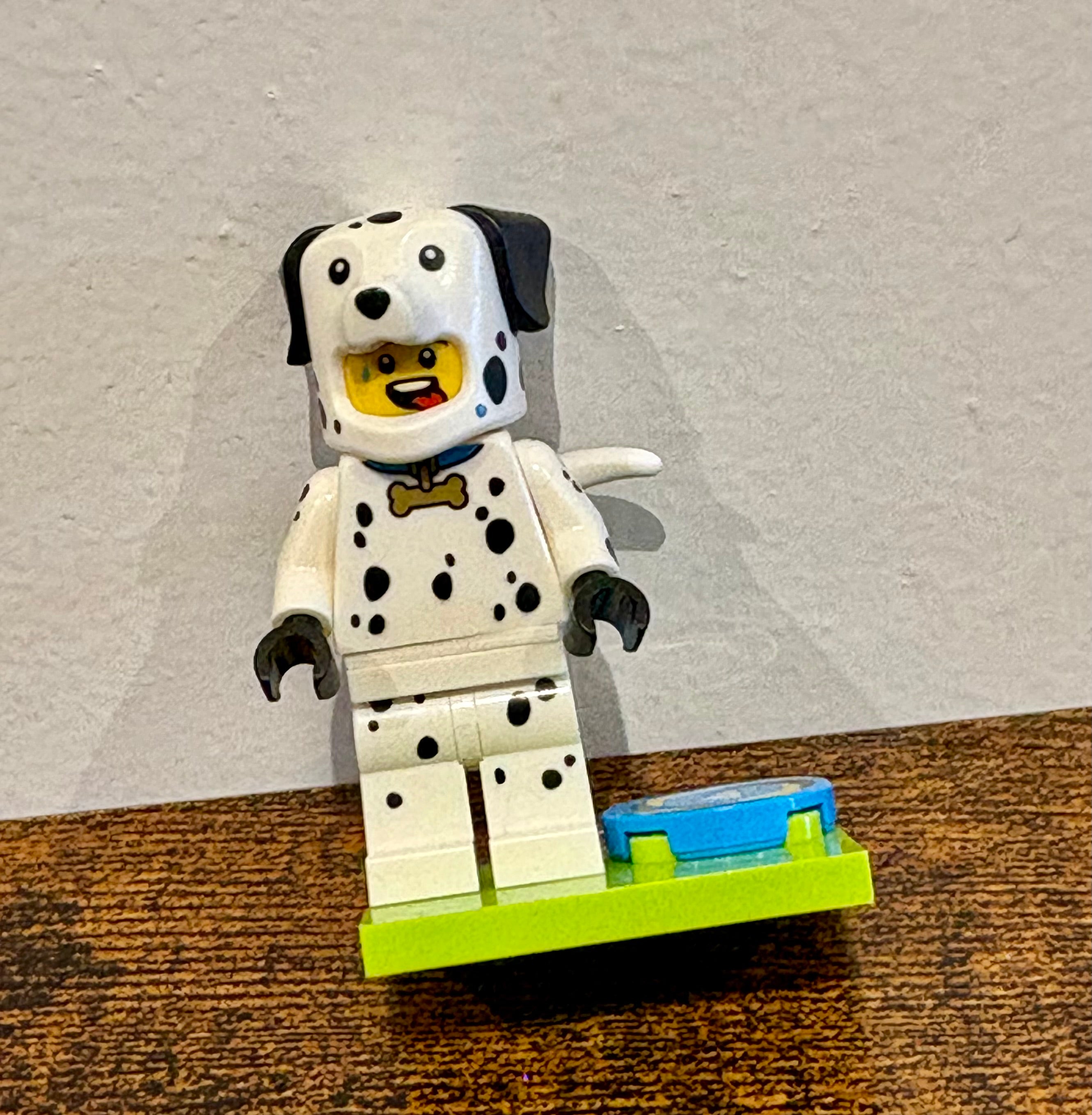 Mini Figure -  Animals Series 28  Dalmatian Dog Costume Minifigure 71051