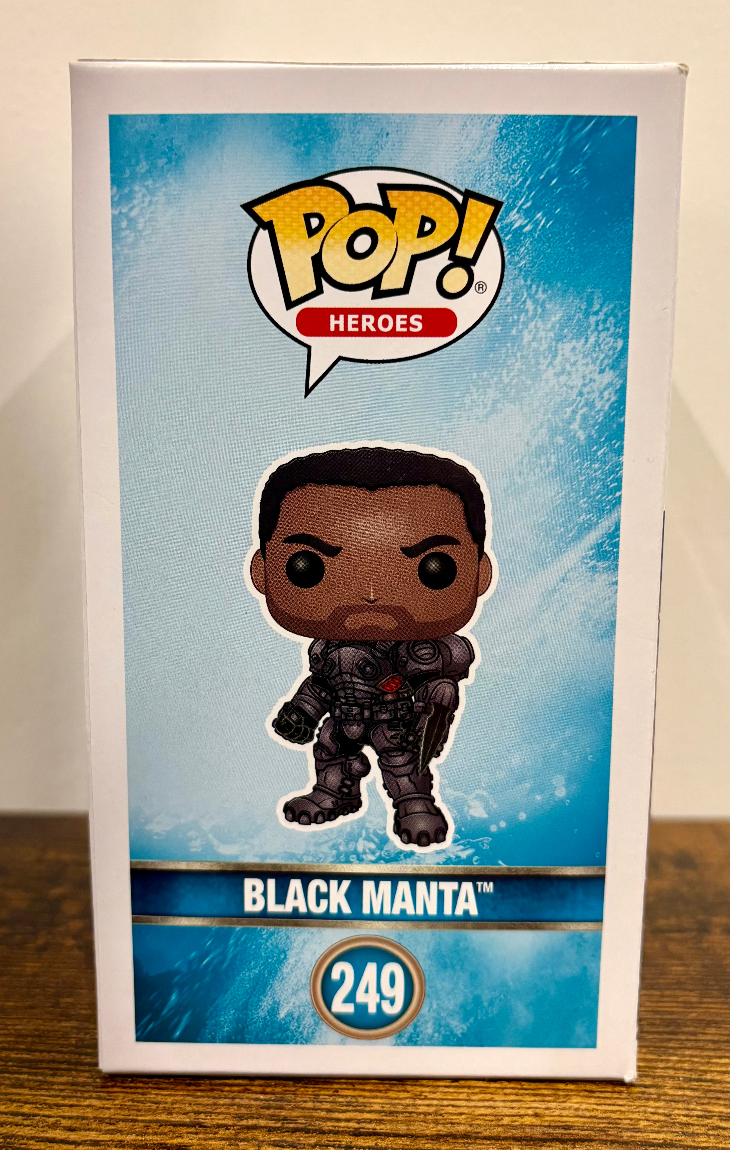 Funko Pop Heroes Aquaman #249 Black Manta Vinyl Figure