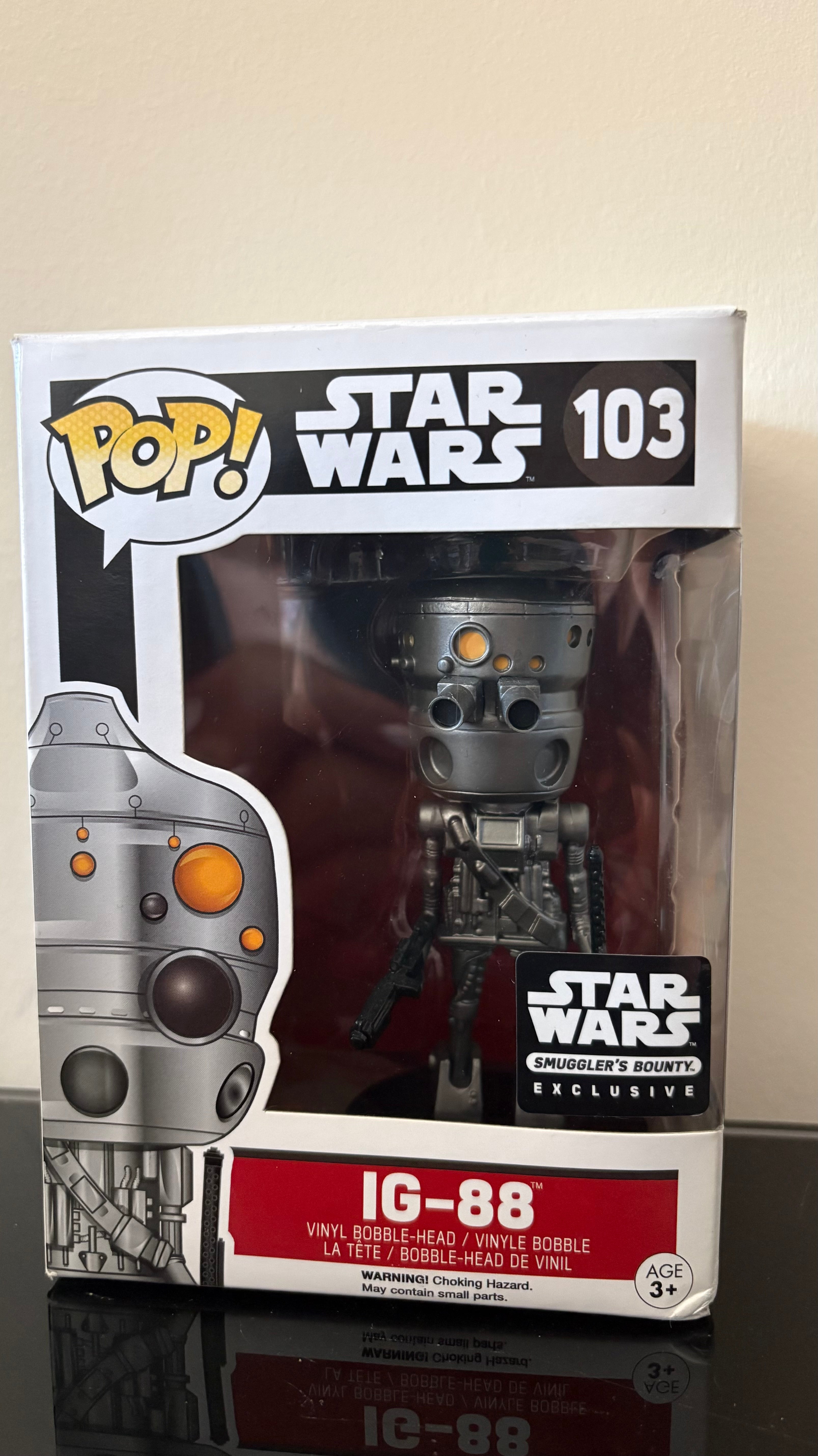 Funko Pop! Star Wars IG-88 #103 Smuggler`s Bounty Exclusive