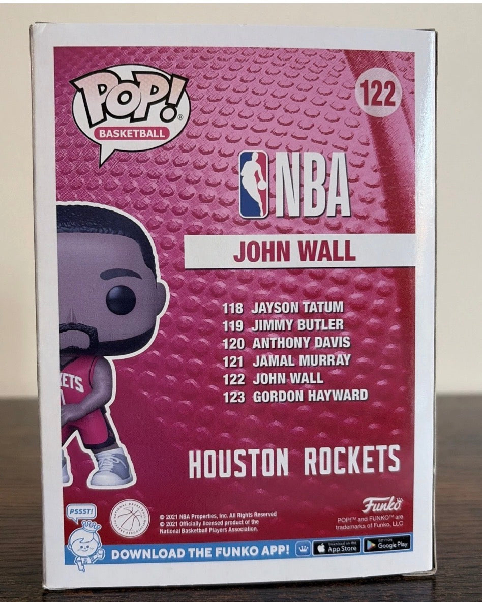 Funko pop - #122 John Wall Houston Rockets basketball legend