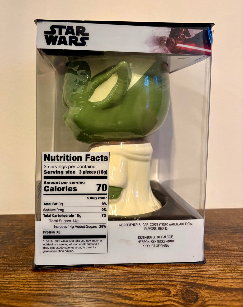 Star Wars Yoda Goblet