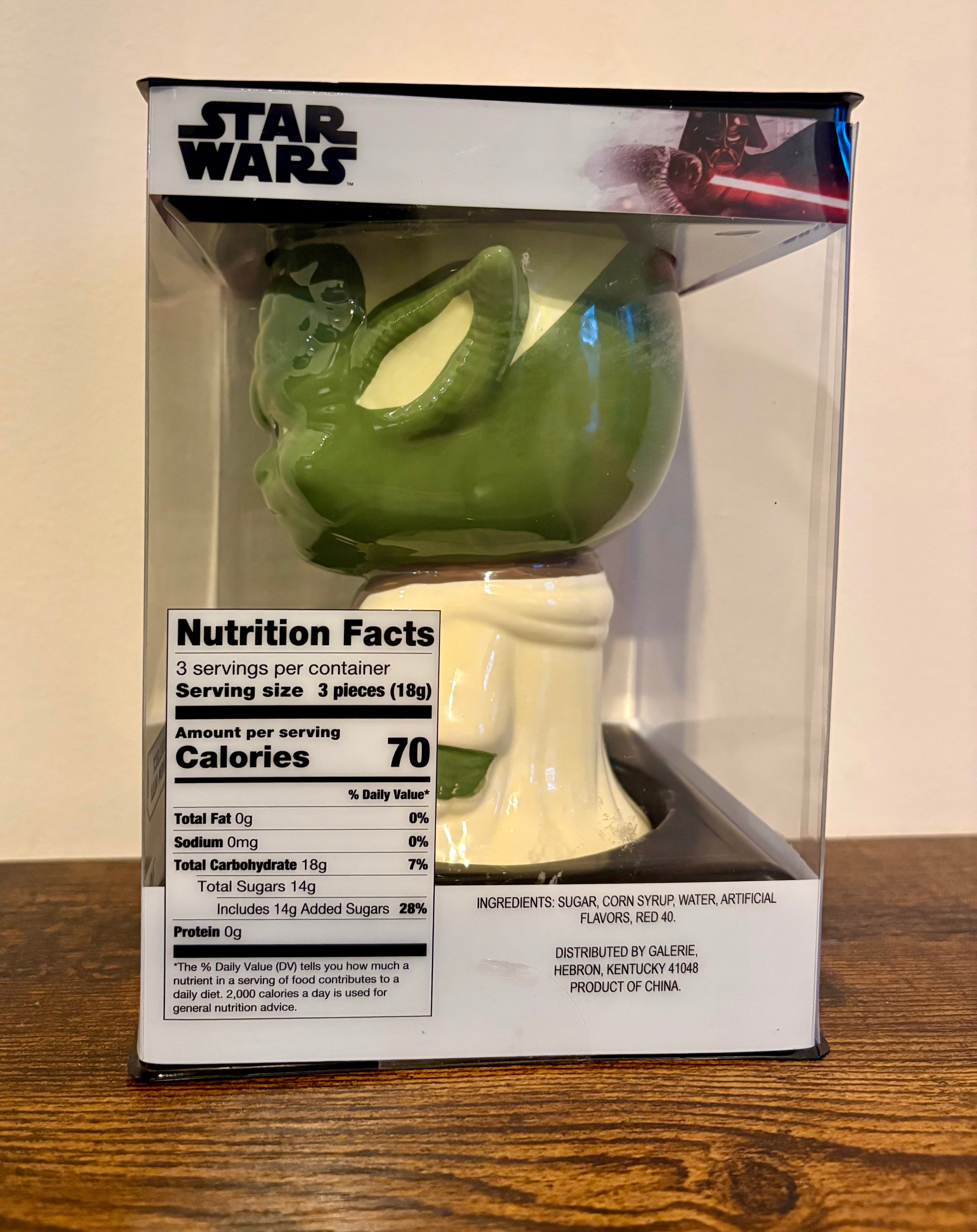 Star Wars Yoda Goblet