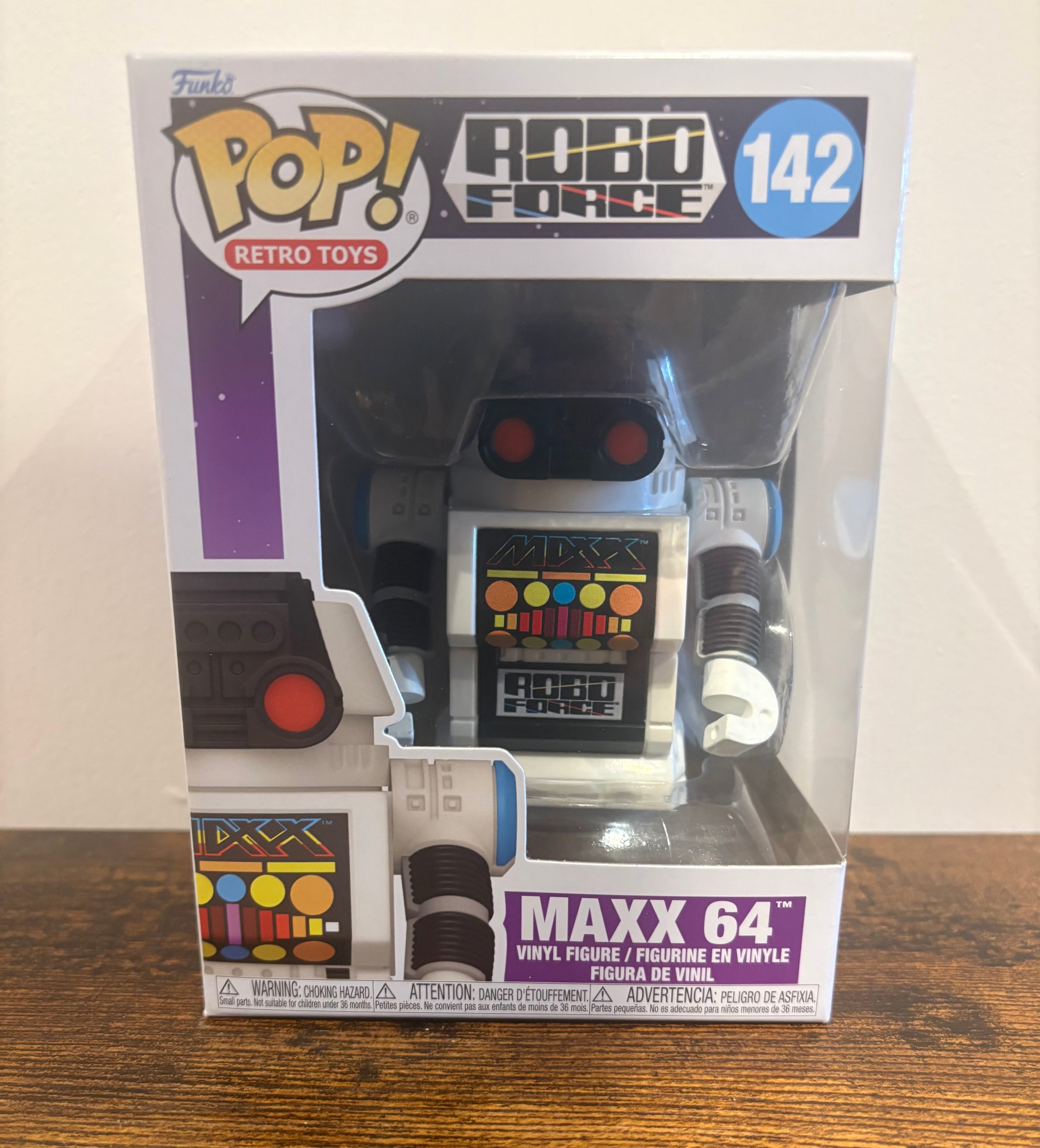 Funko Pop! #142 ROBO FORCE Maxx 64 Vinyl Figures Toys