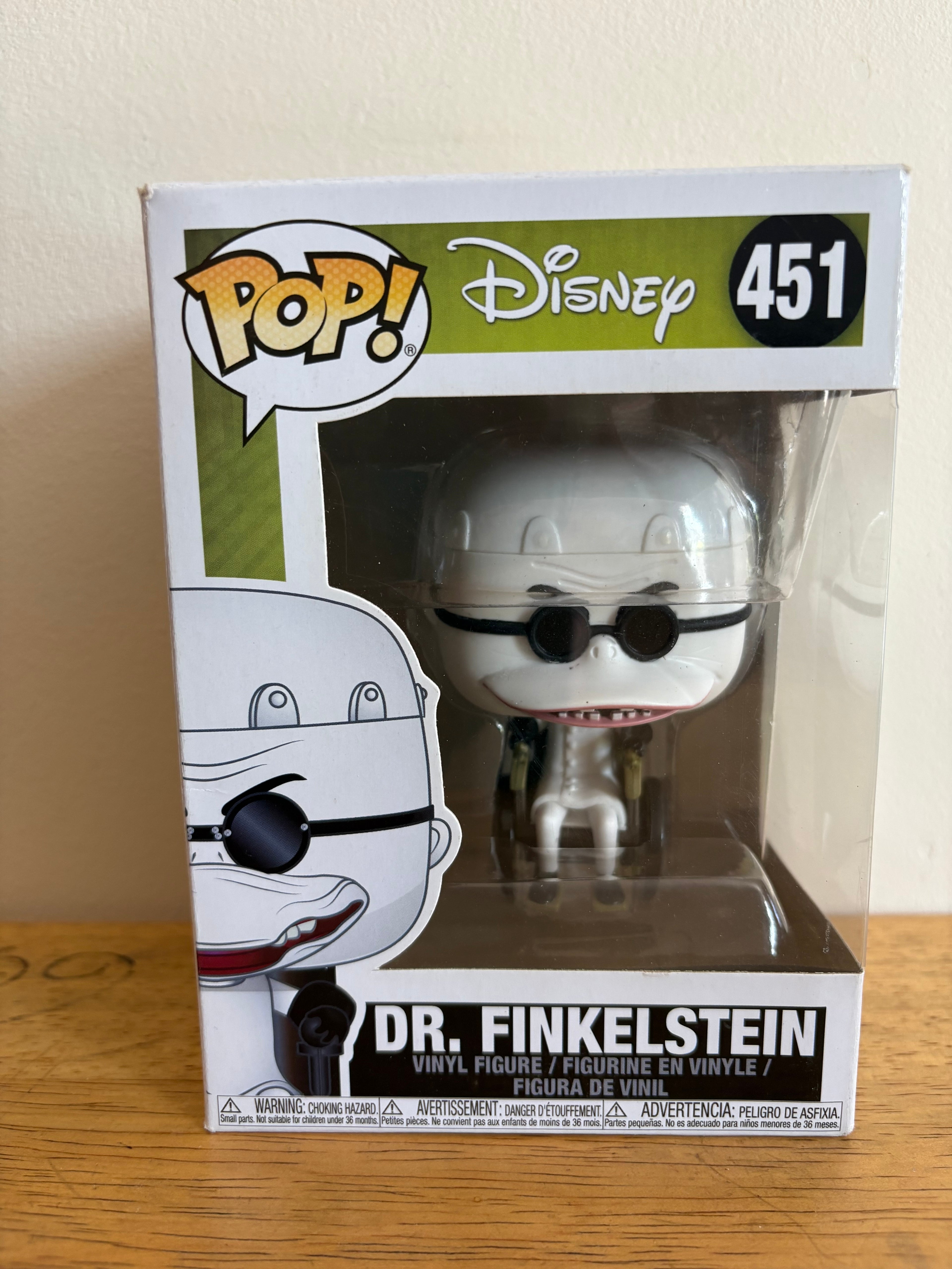 Funko Pop #451 Dr Finkelstein from The Nightmare Before Christmas