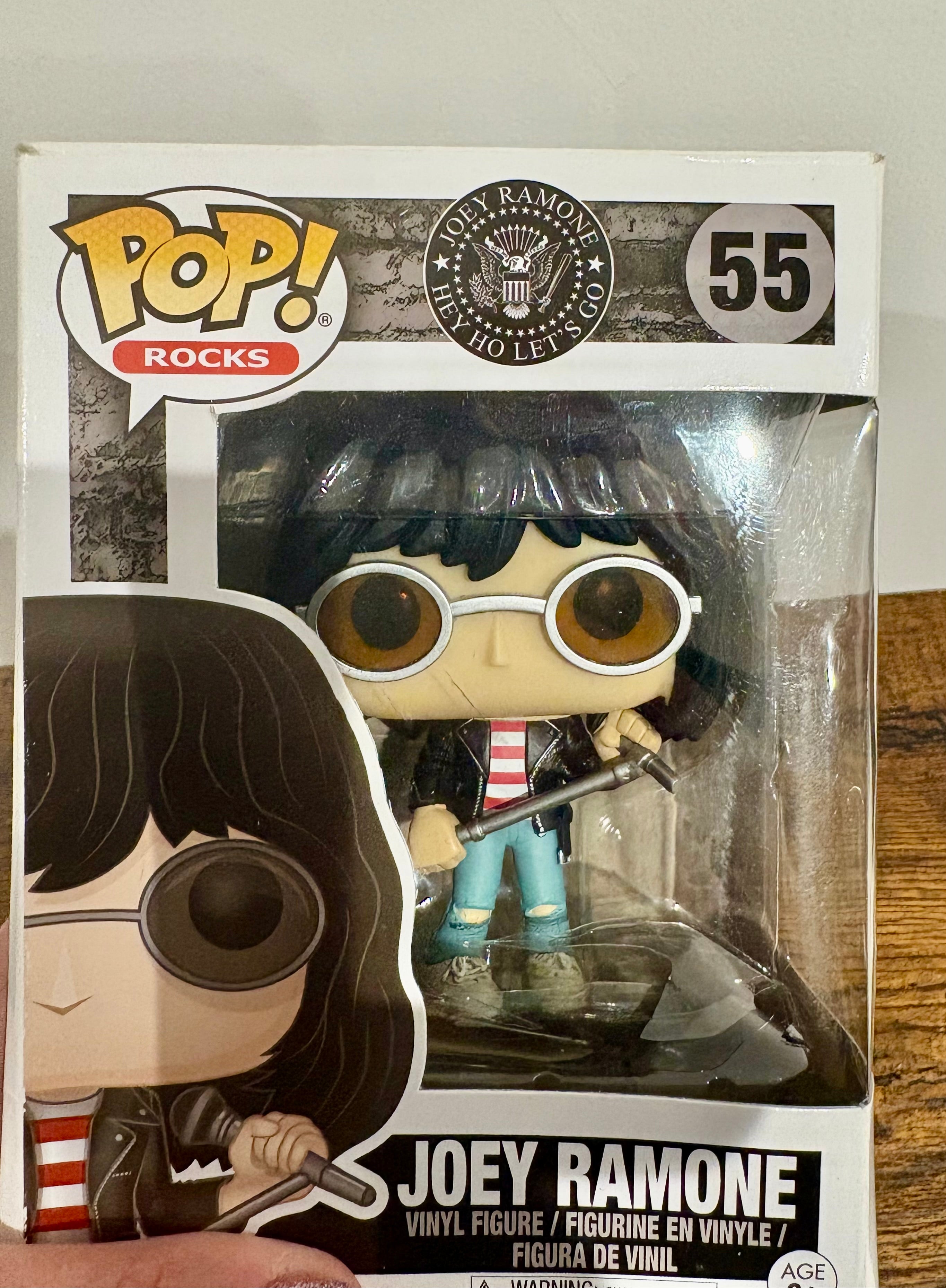 Funko Pop Rocks Joey Ramon No. #55 Vaulted Edition Vinyl Figure see description