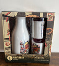Burgerzilla Saka Bottle & 2 Cups.