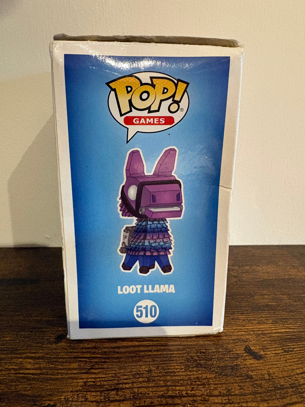 Funko pop #510 Loot Llama used & has a tatty box see pics
