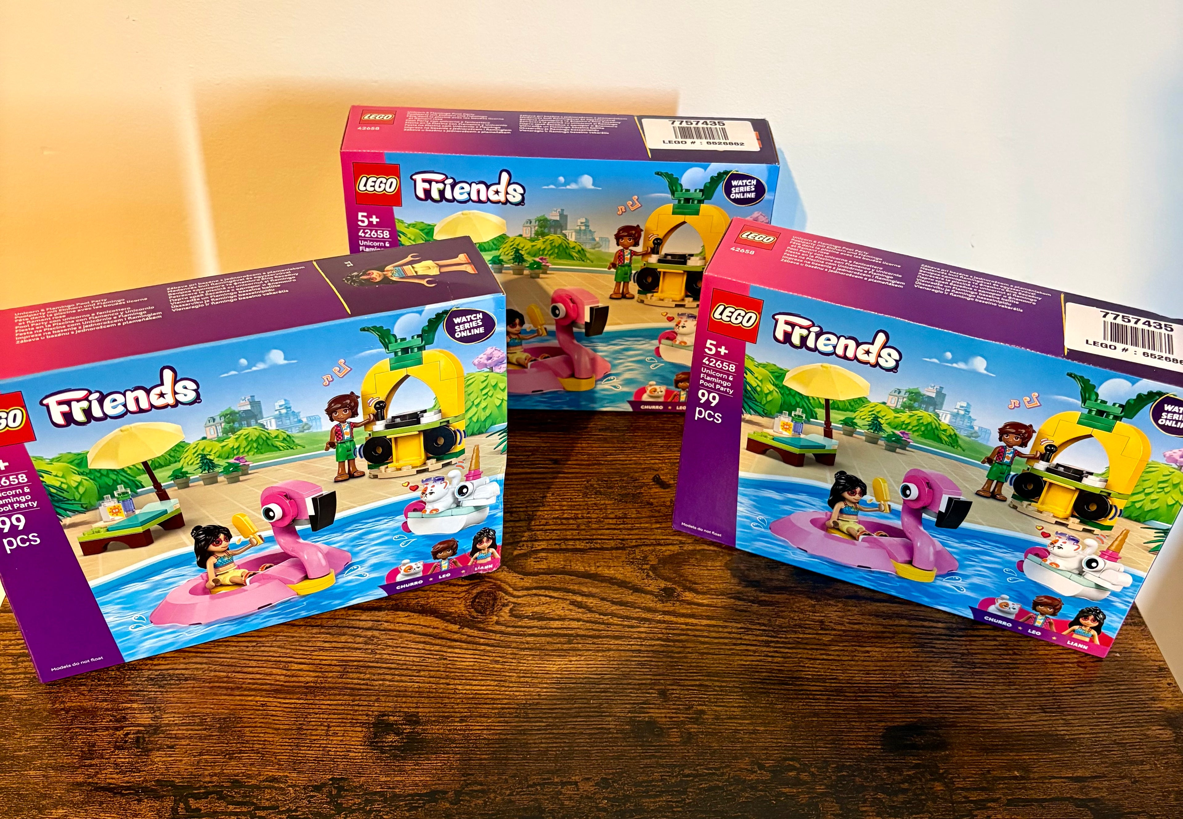 LEGO Friends Unicorn Flamingo Pool Party Set 42658