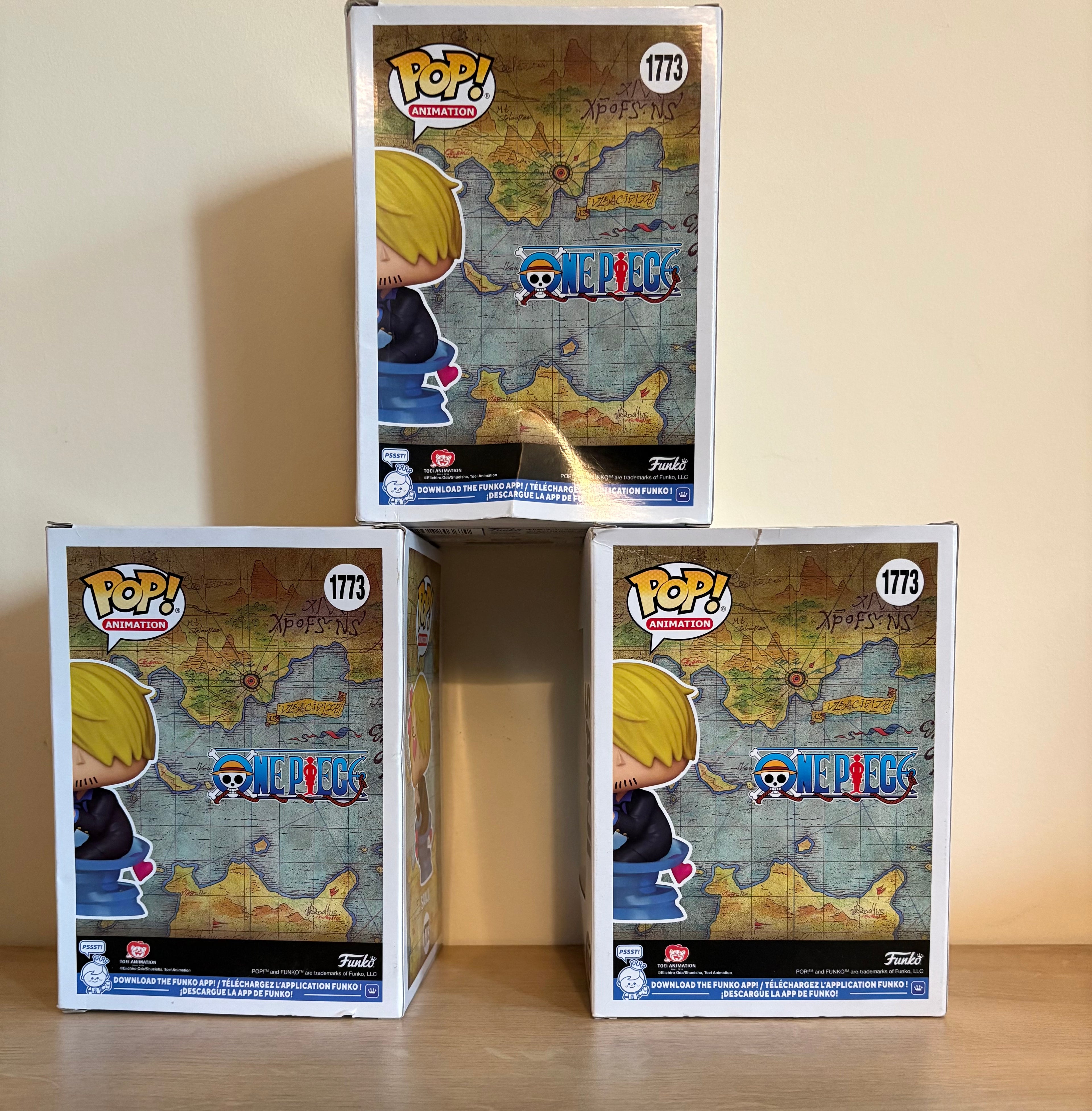 Funko Pop! SANJI #1773 One Piece Vinyl Figure