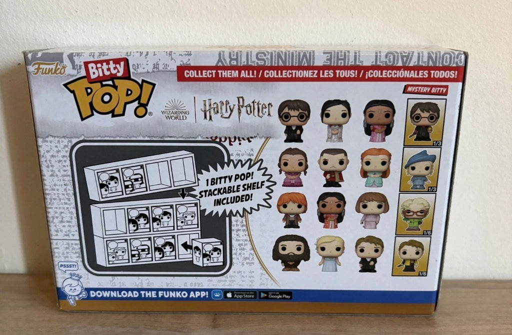 Funko Pop! Bitty Pop Harry Potter, Hermione Granger, Viktor Krum, Ginny Mystery Figure Brand New