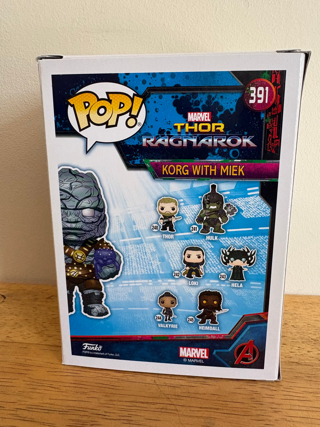 Funko Pop #391 Korg with Miek brand new