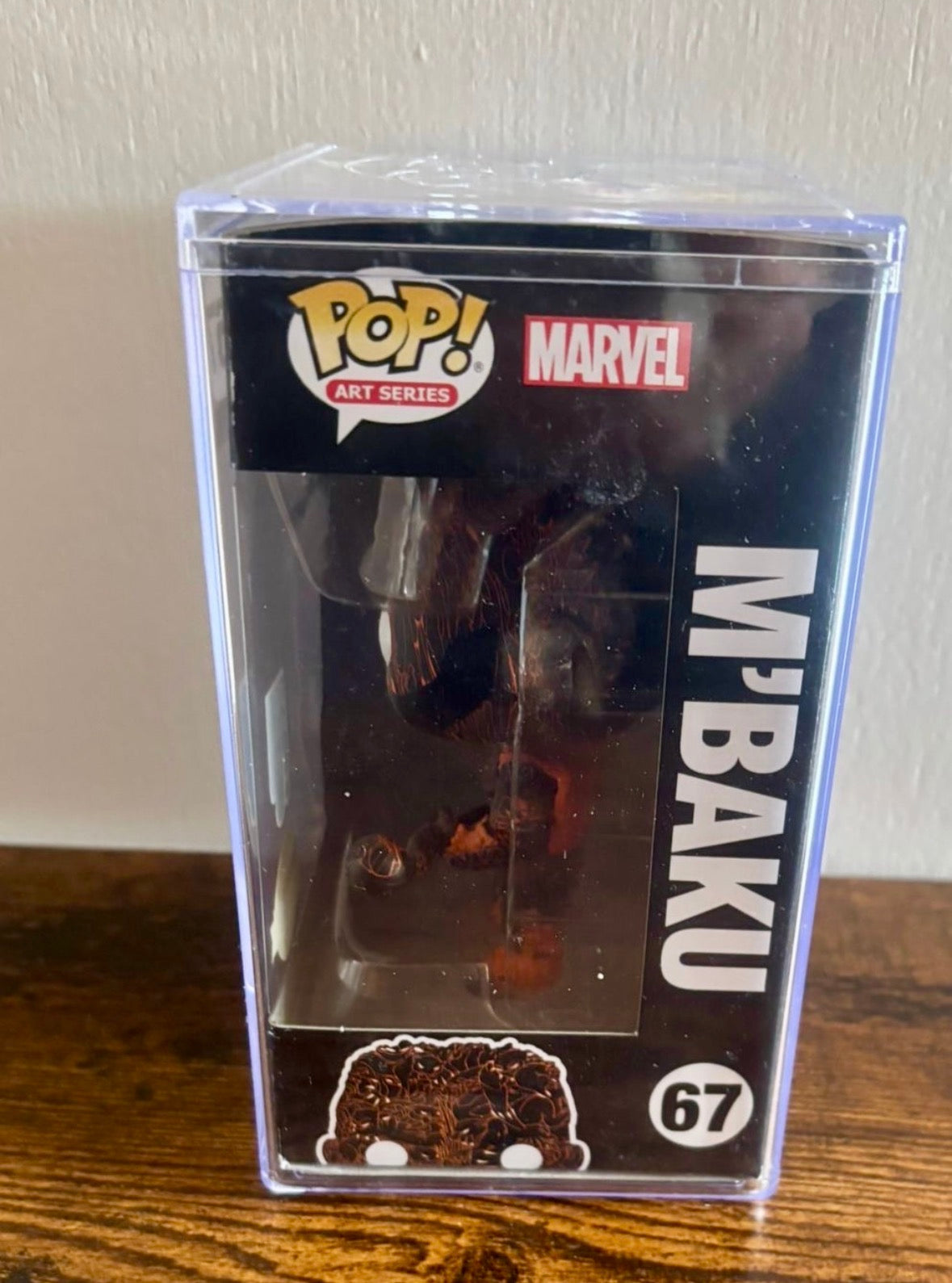 Funko Pop M'BAKU #67 Marvel Black Panther Art Series Bobble Head Special Figure6