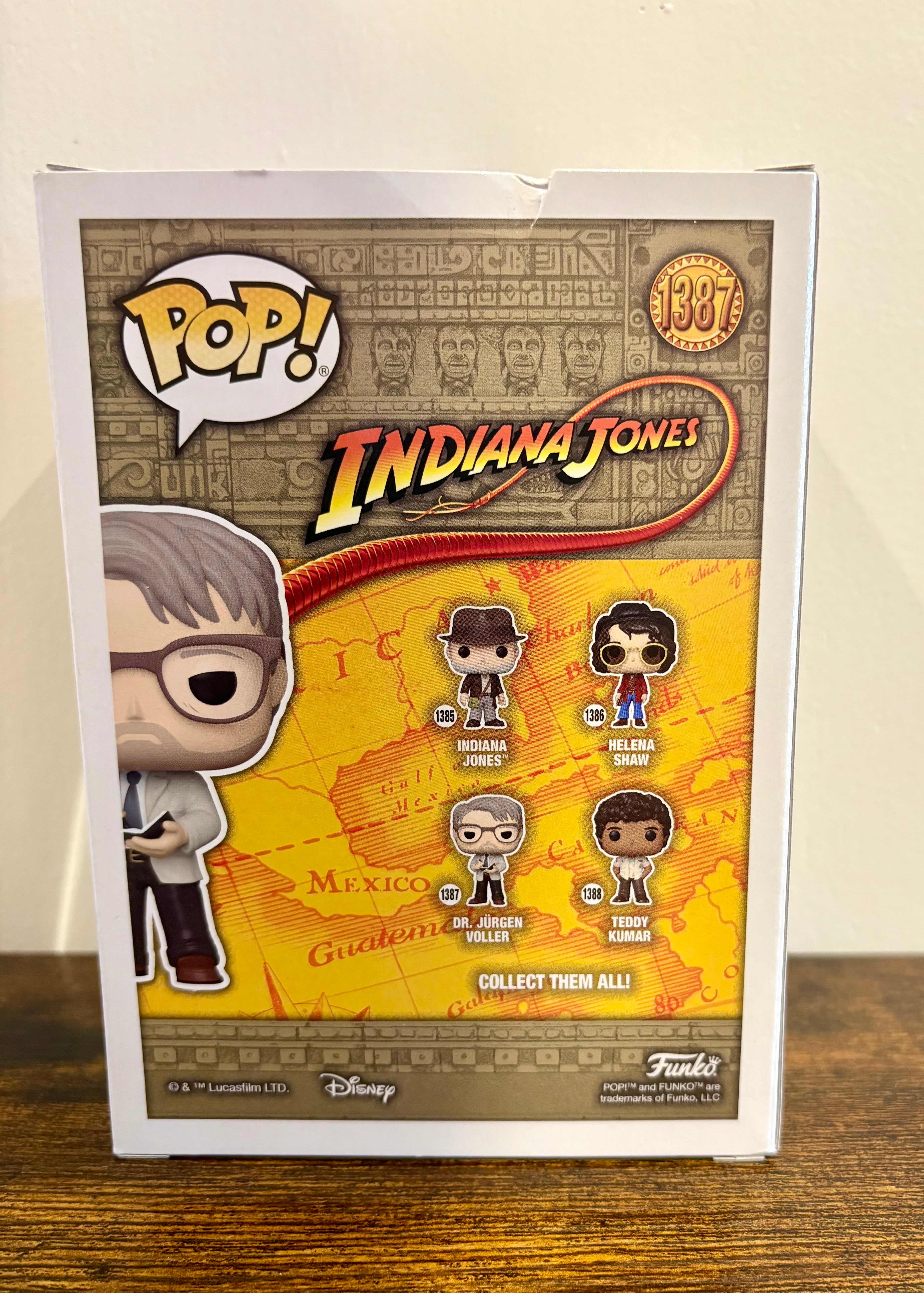 Funko Pop! Indiana Jones and the Dial of Destiny #1387 Dr. Jurgen Voller