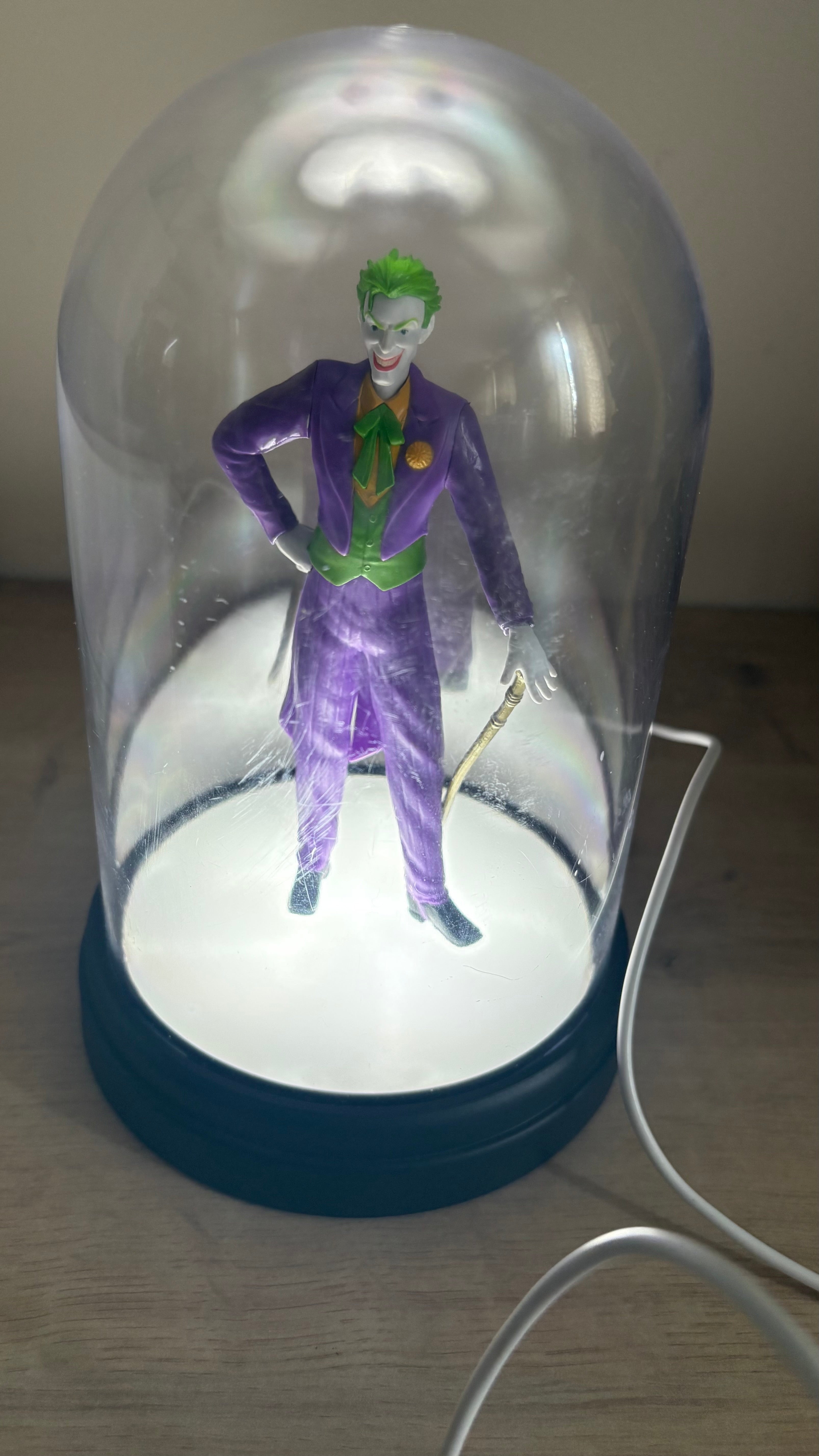DC Comics Paladone Products The Joker Collectible Light USB Was Opened.