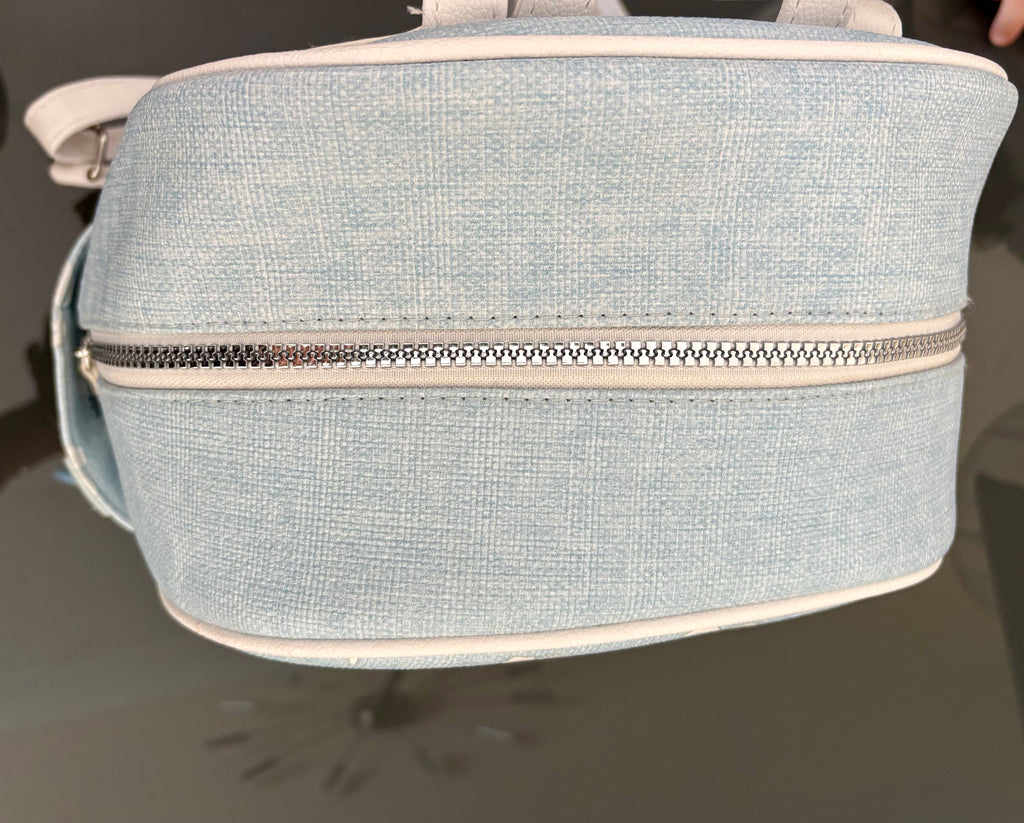 Collectables - Disney Stitch Blue Denim women's backpack, American Primark Rare in uk