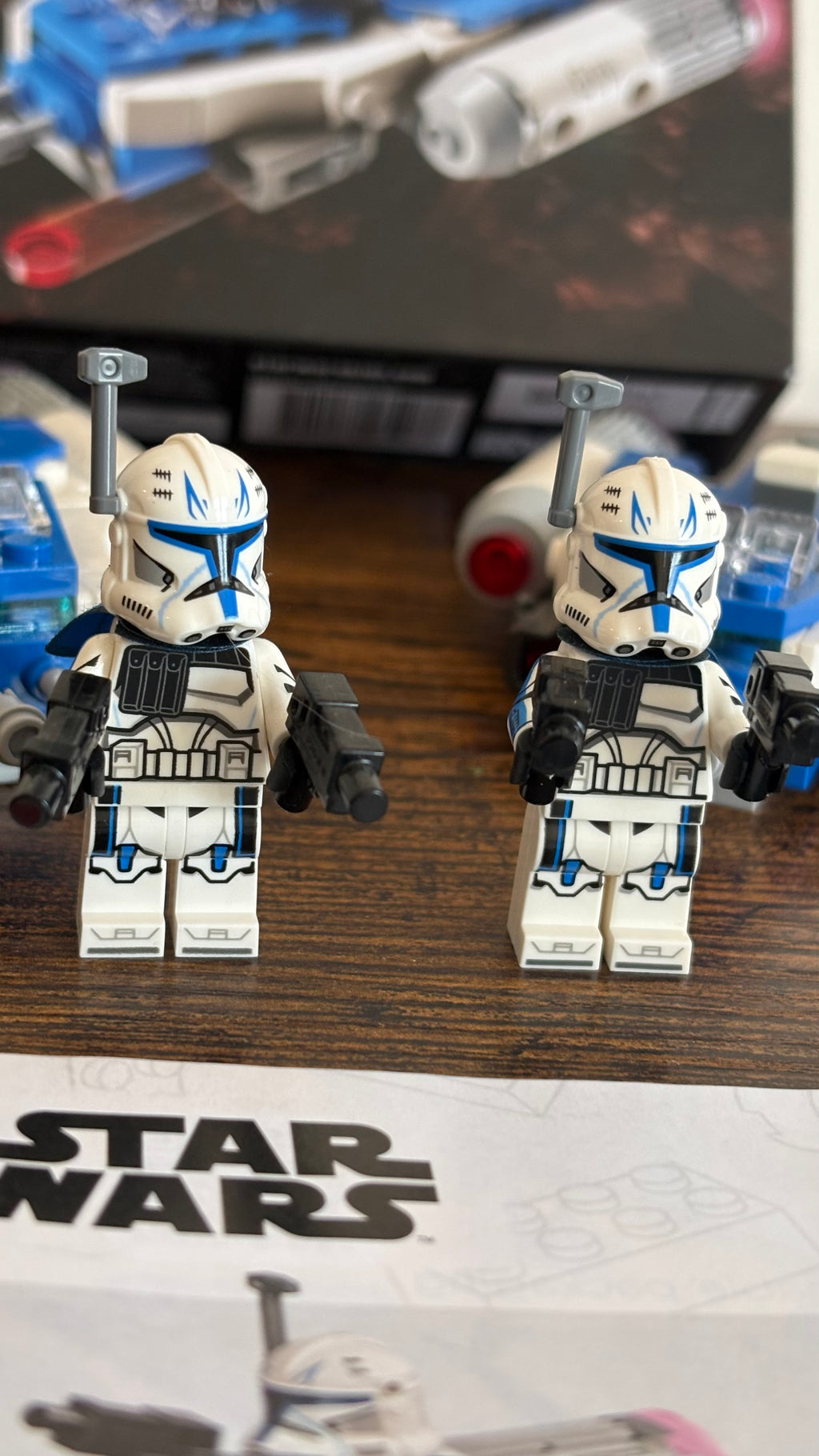 LEGO Star Wars Captain Rex Y-Wing Microfighter 75391 — x2 Builds