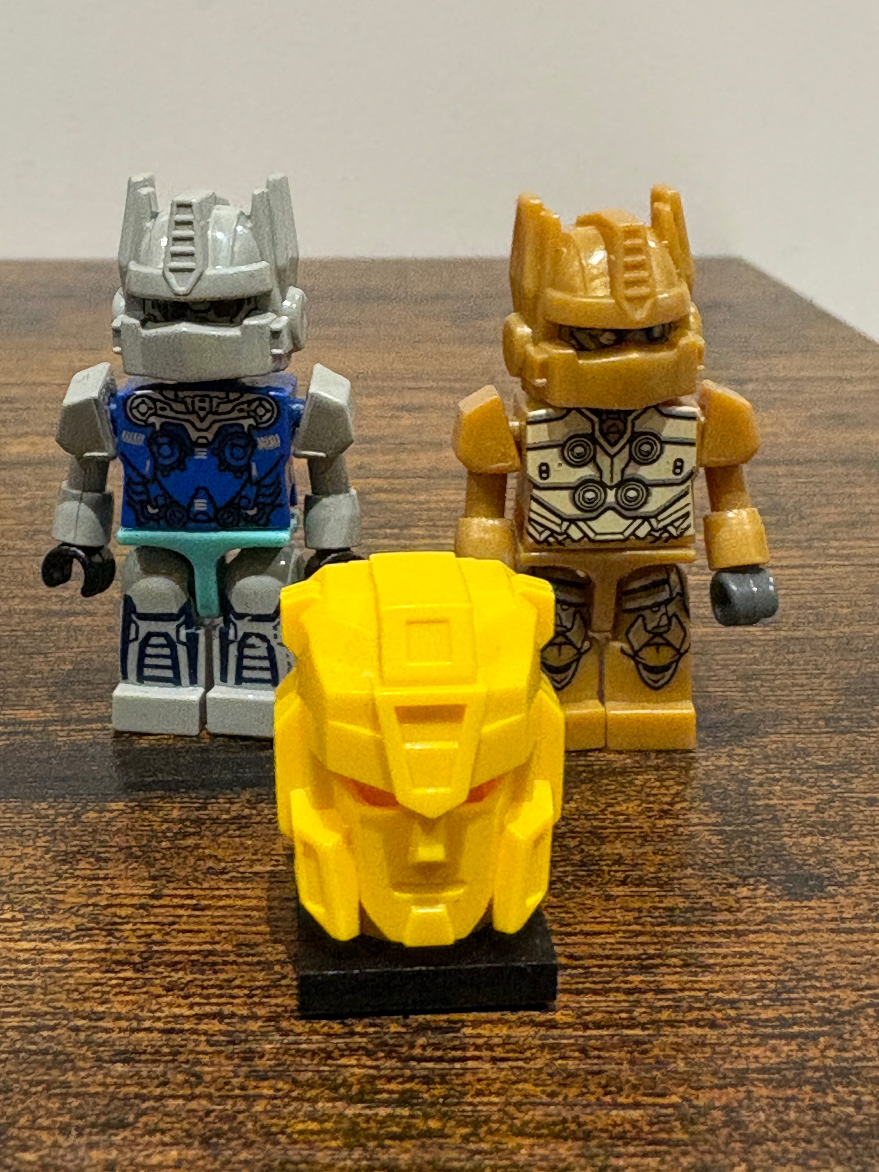 Mini Figure - Transformers Optimus Prime & Kre-o Kreon