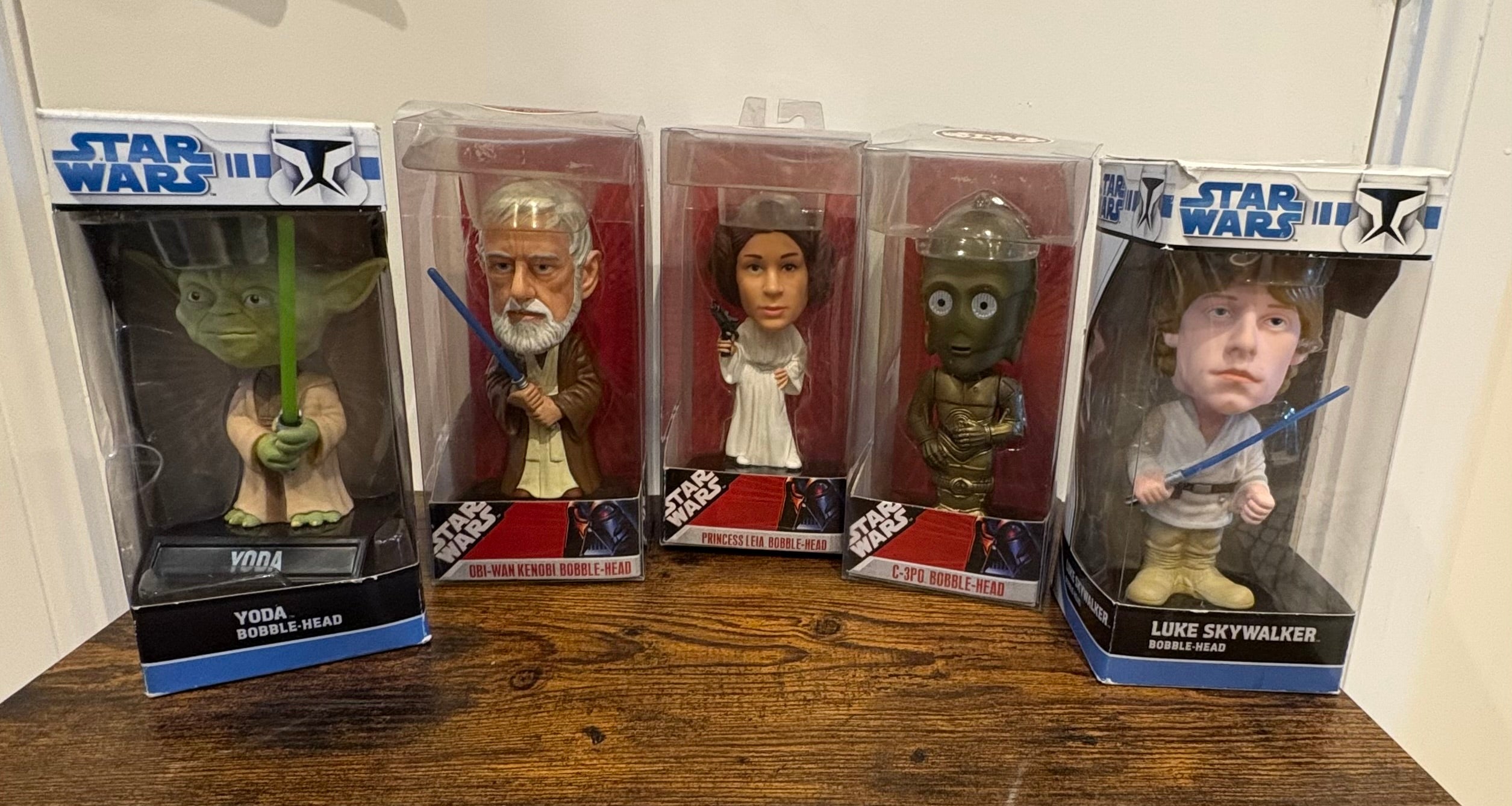 Star Wars Wacky Wobblers Bobble-Head OBI-WAN KENOBI 2008 Official Funko