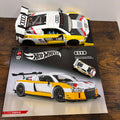 Mattel Hot Wheels - Brick Shop '15 Audi R8 LMS with Mini Car