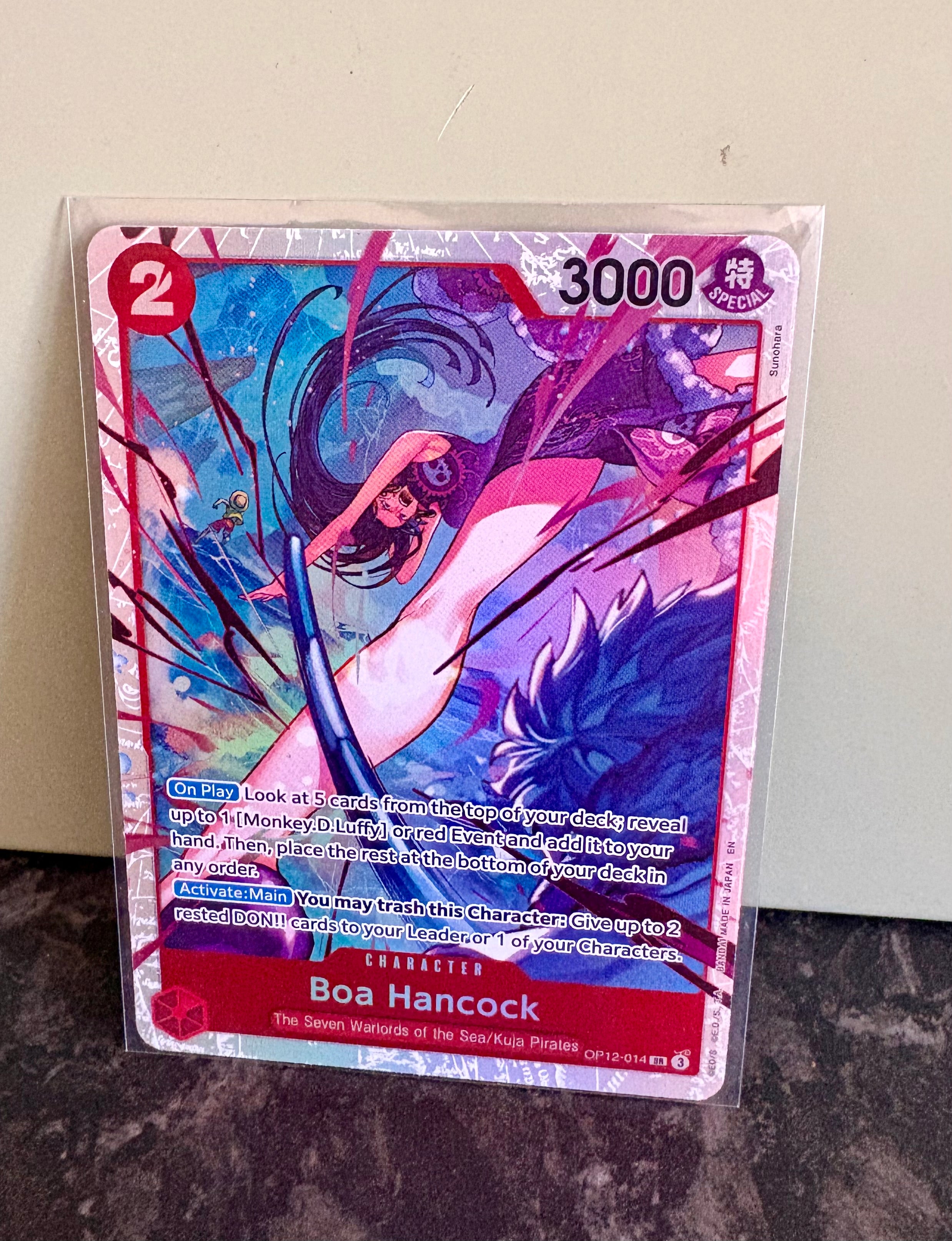 One Piece TCG Boa Hancock OP12-014 SR Red English