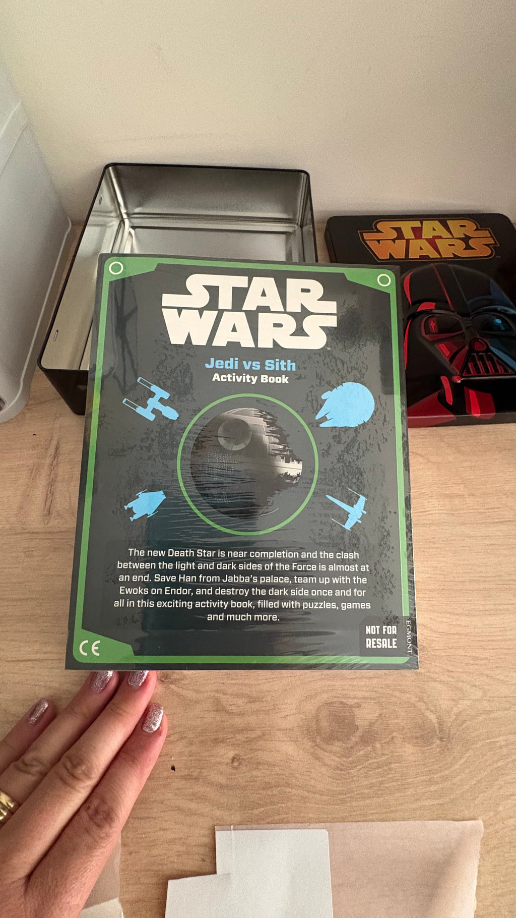Star Wars metal collectable tin build a ATST
