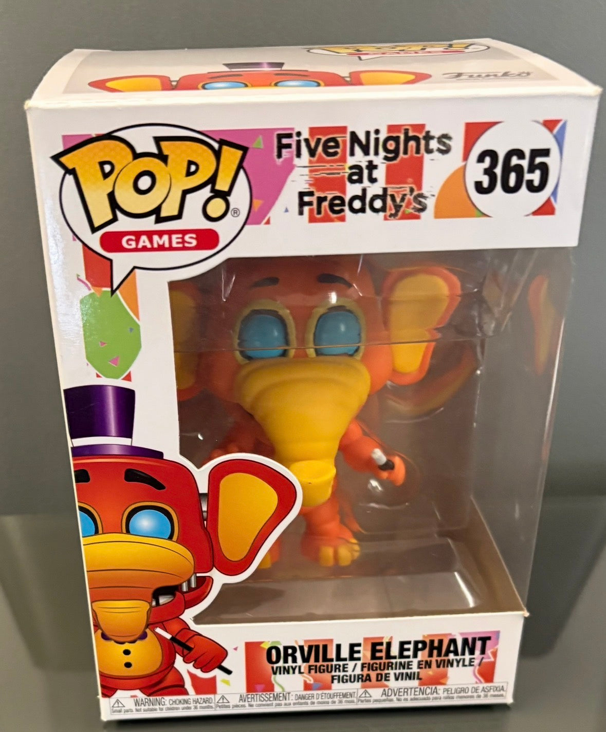 Funko Pop Games Orville Elephant 365 (2018) Five Nights At Freddy’s