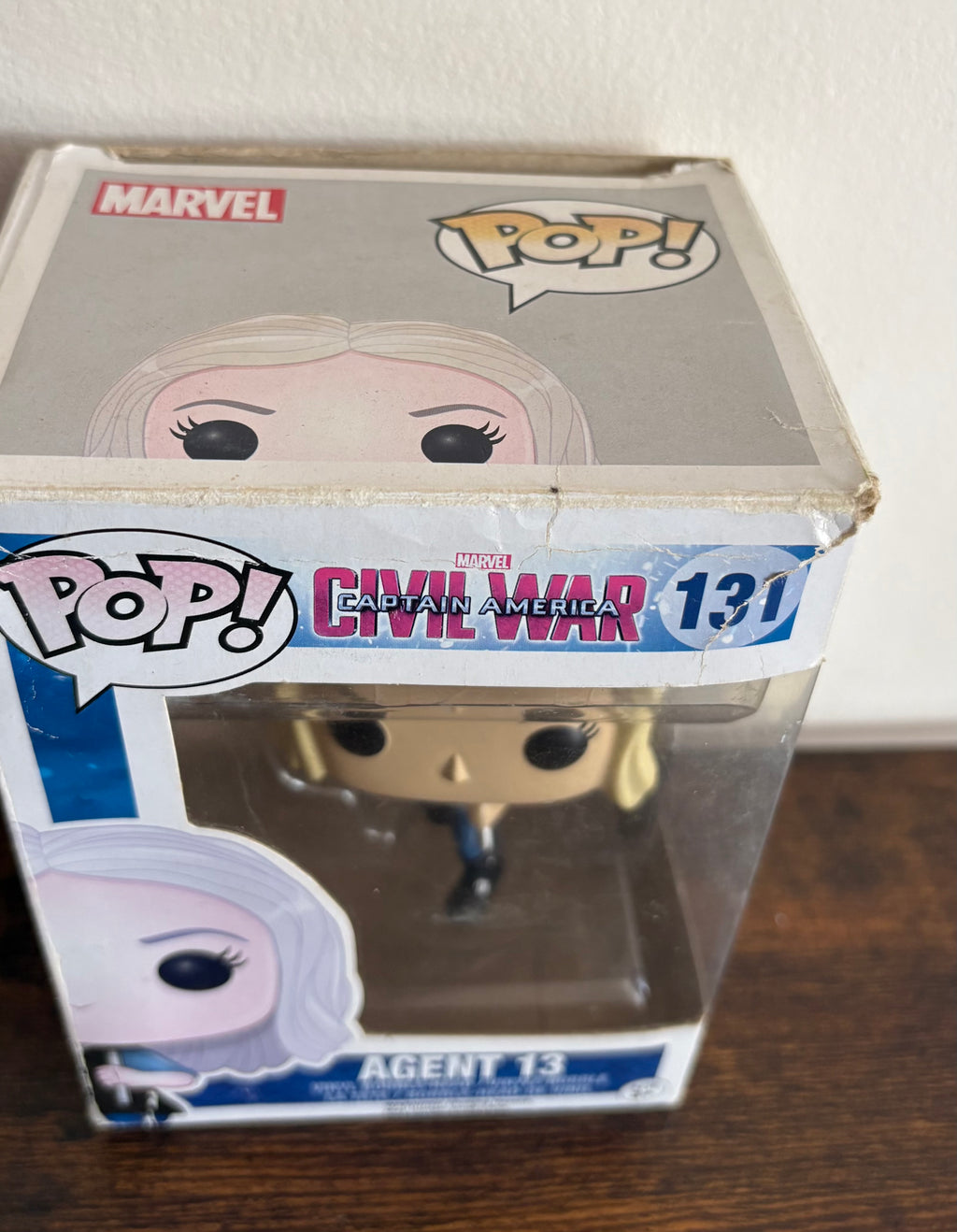 Funko Pop #131 Civil War Agent 13