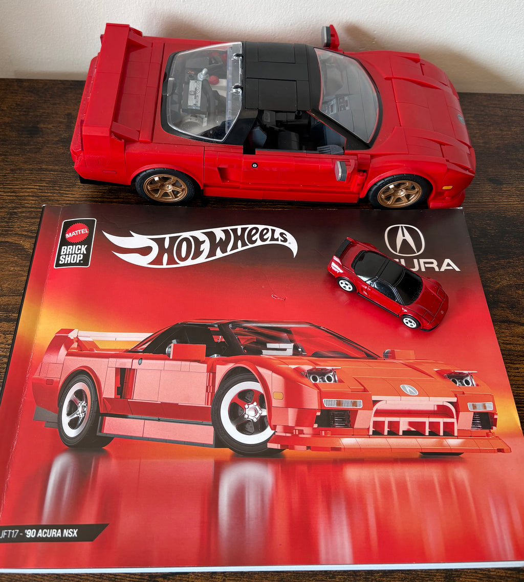 Mattel Hot Wheels - Brick Shop Hot Wheels '90 Acura NSX
