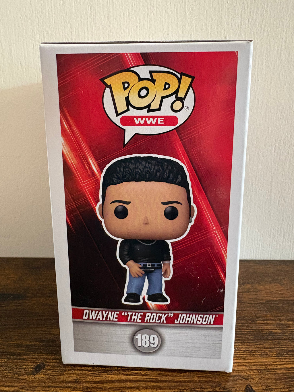 Funko pop - WWE #189 Dwayne “The Rock” Johnson