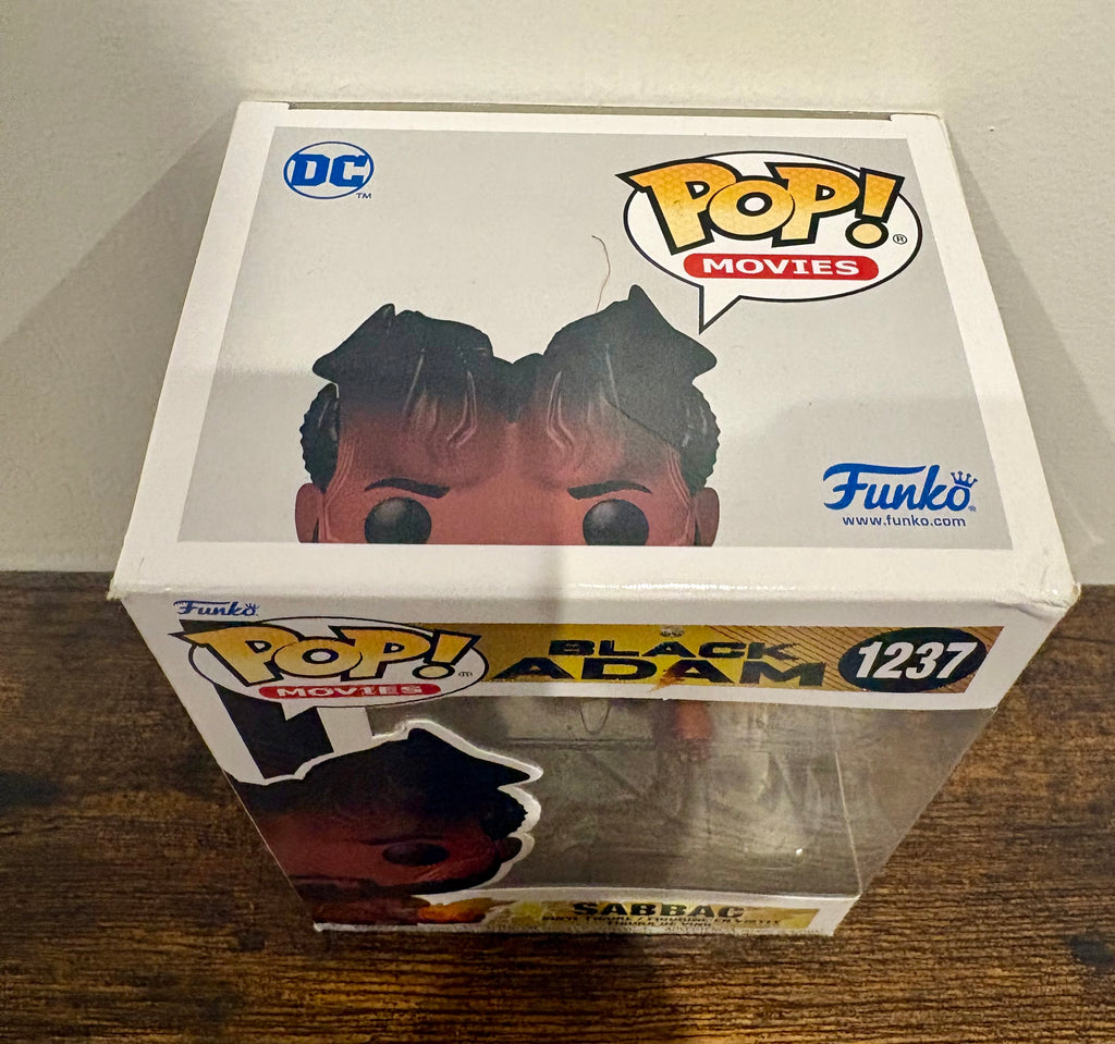 Funko Pop! Black Adam #1237 SABBAC  - see description