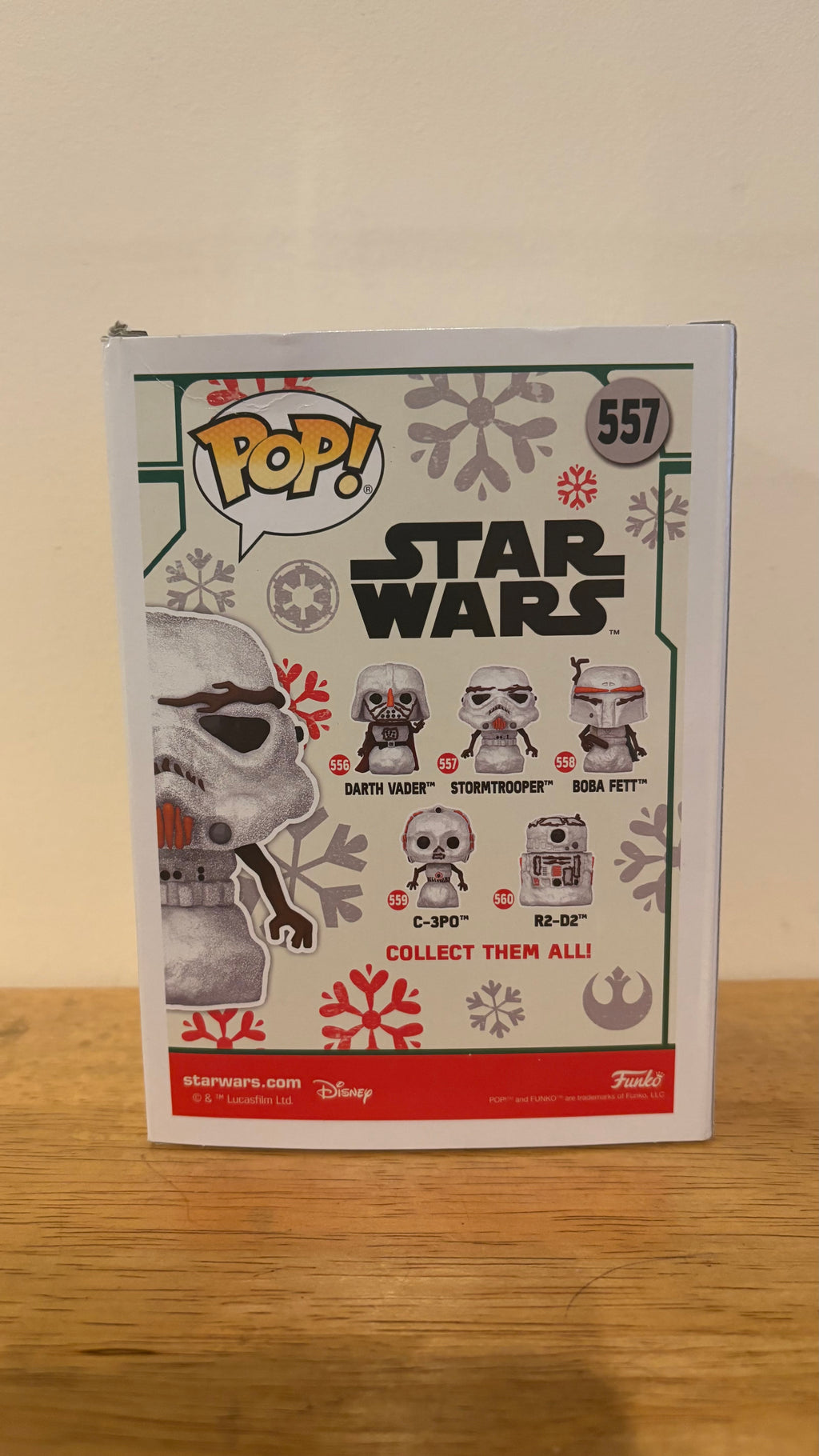 Funko Pop! #557 Snow Edition Stormtrooper,