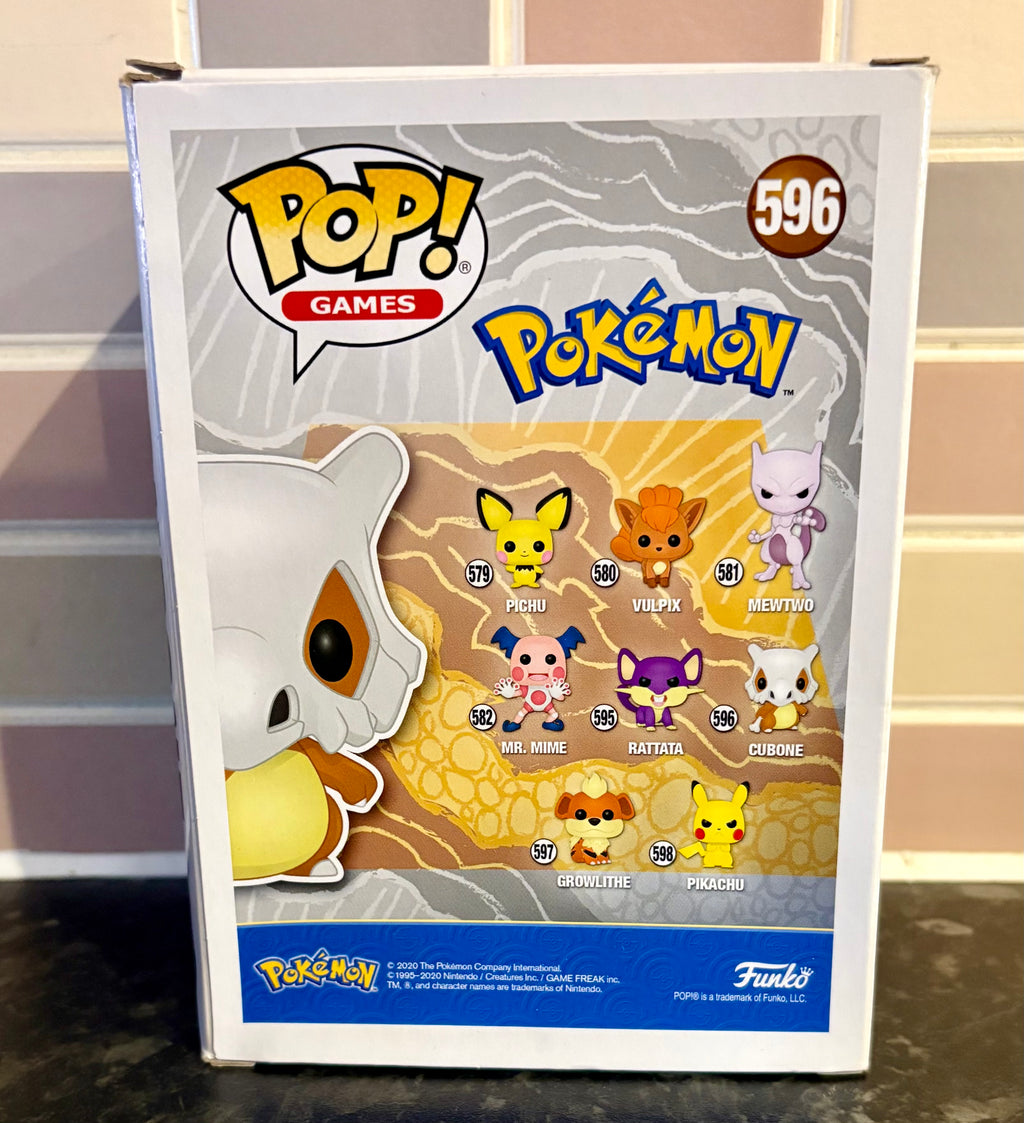 Funko Pop #596 Cubone – Pokémon