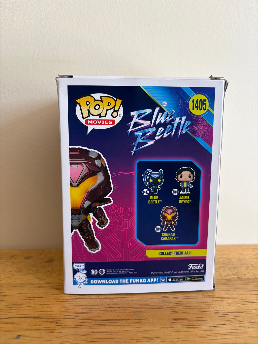Funko Pop #1405 Conrad Carapax from Blue Beetle