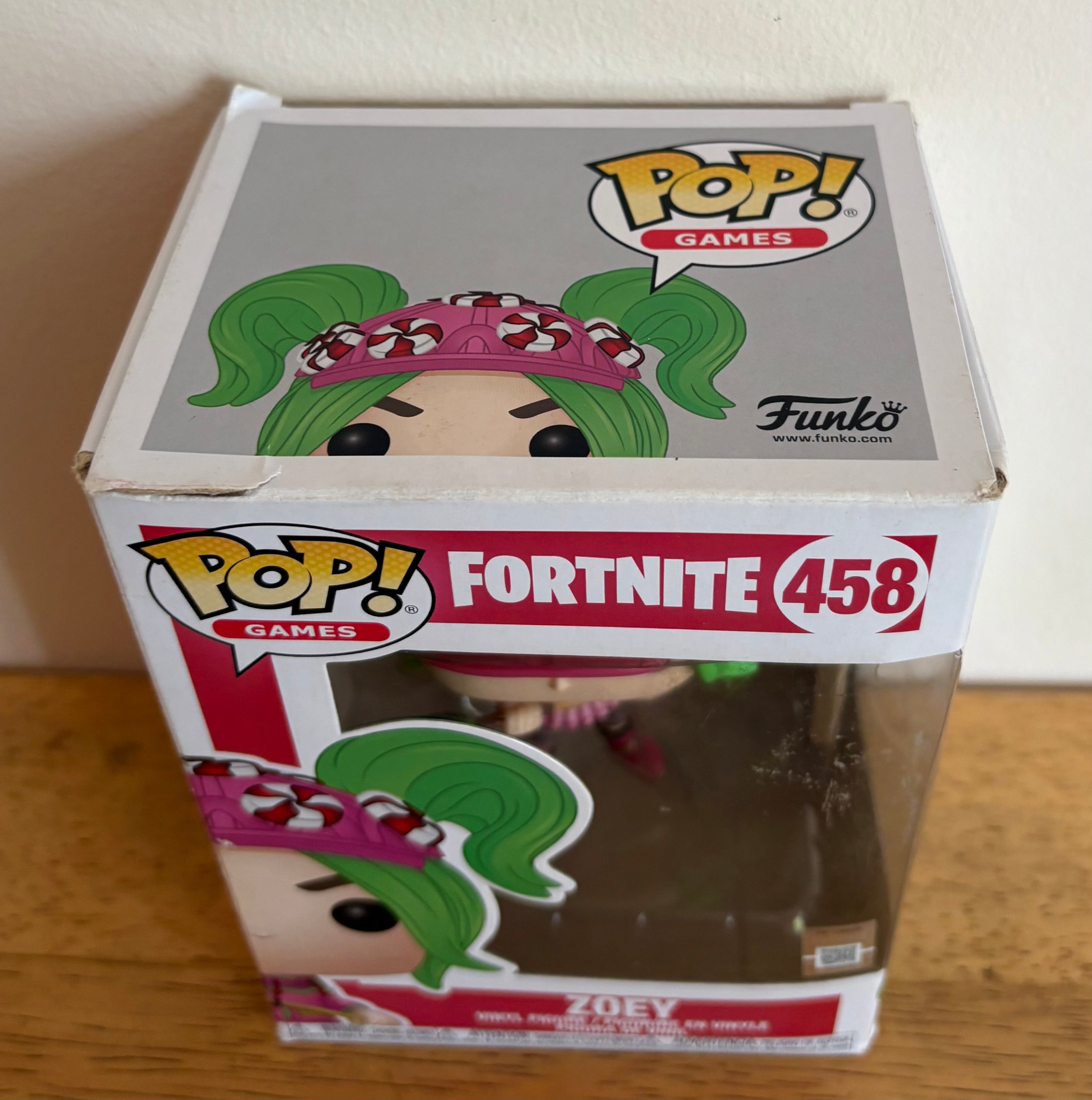 Funko Pop! Games: Fortnite Zoey #458 Vinyl Collectible Figure