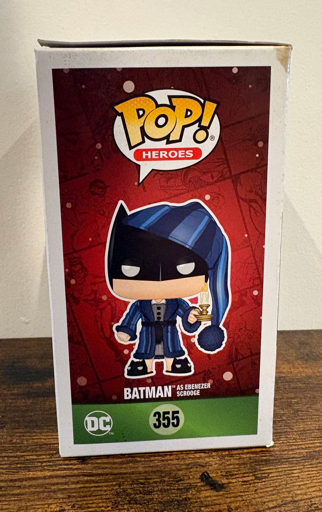 Funko Pop! DC Super Heroes Batman as Ebenezer Scrooge #355 Figure