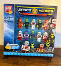 Mini Figure Block Tech x10 Figures Space Heroes