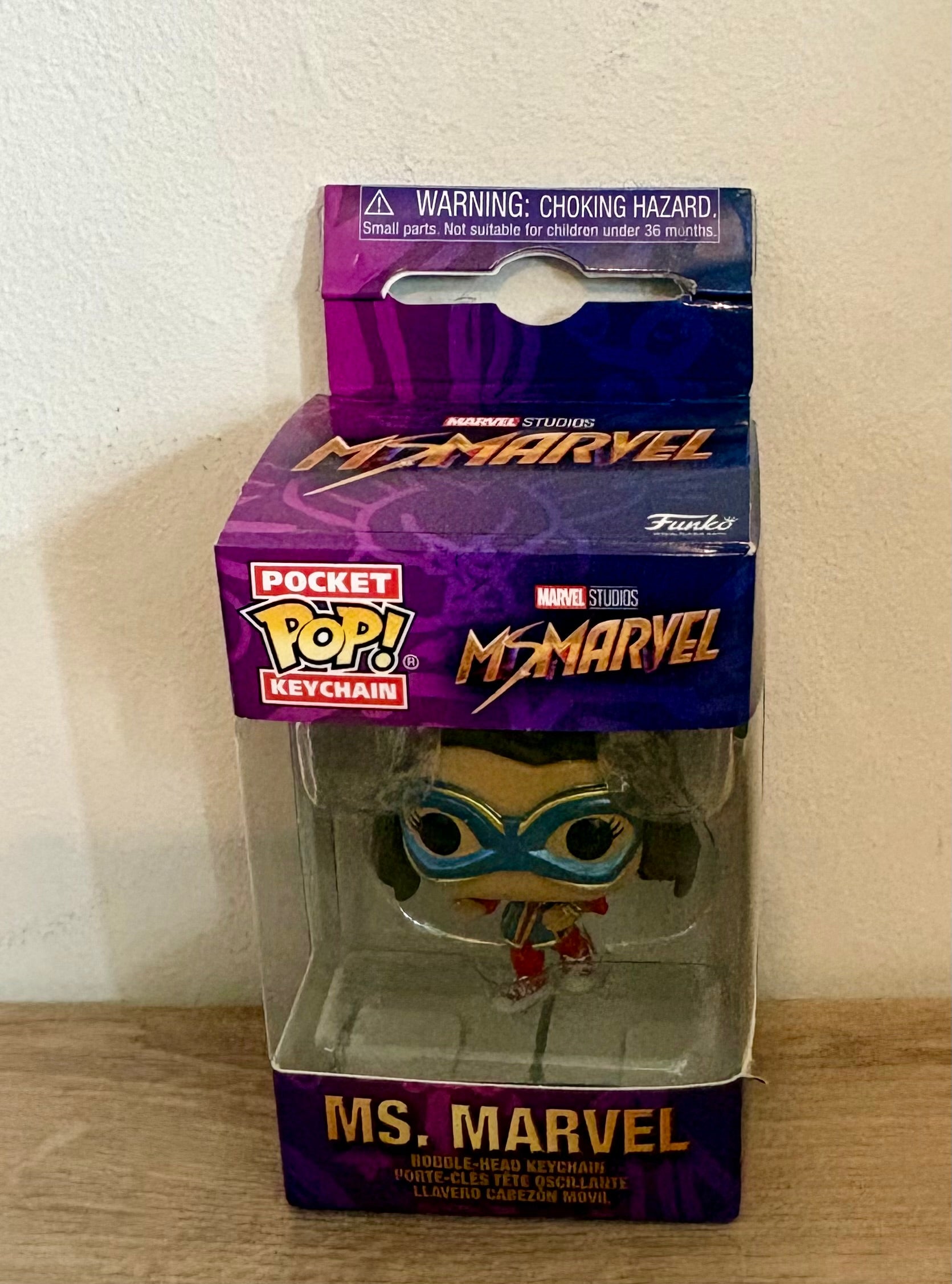 Funko Pop! Ms Marvel Pocket Pop Vinyl Keychain