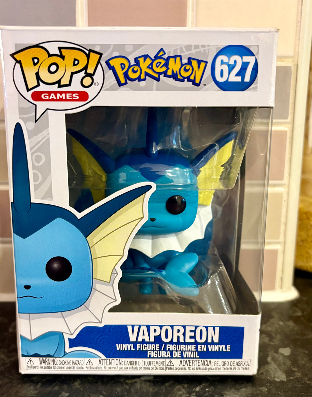 Funko Pop #627 Pokémon Vaporeon
