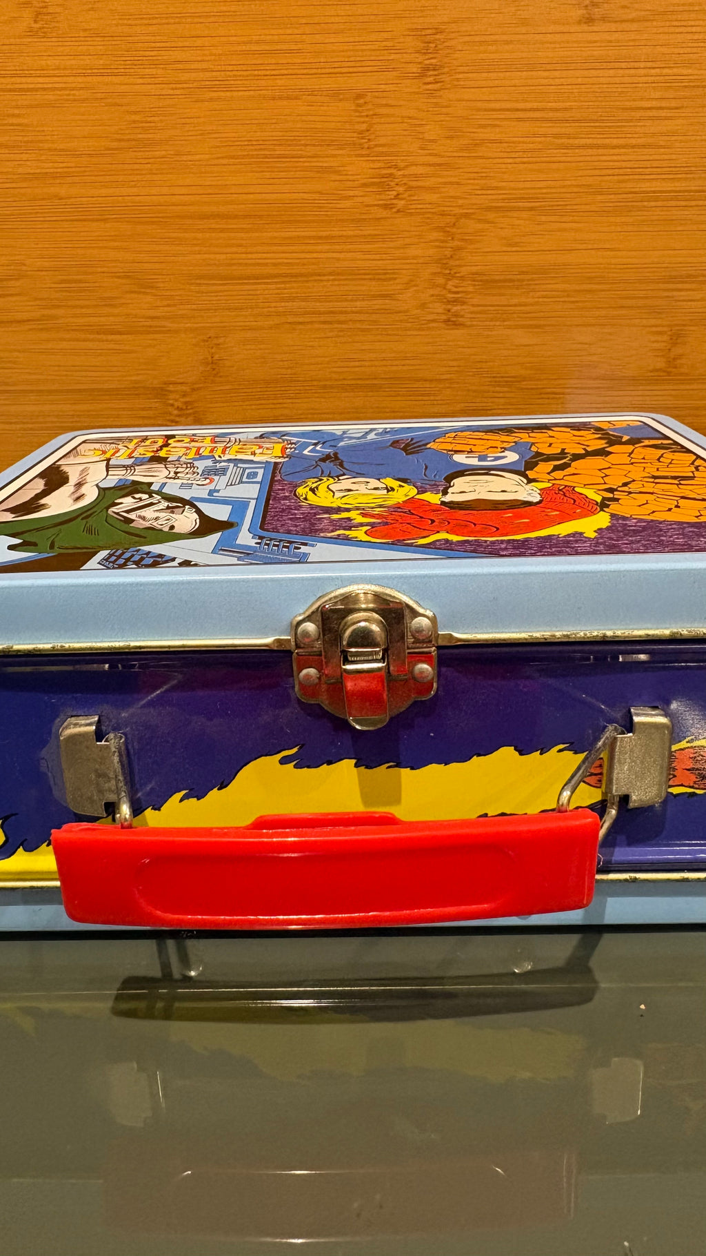 Collectable 1998 Fantastic Four Lunch Tin Featuring Doctor Doom Marvel Comics,