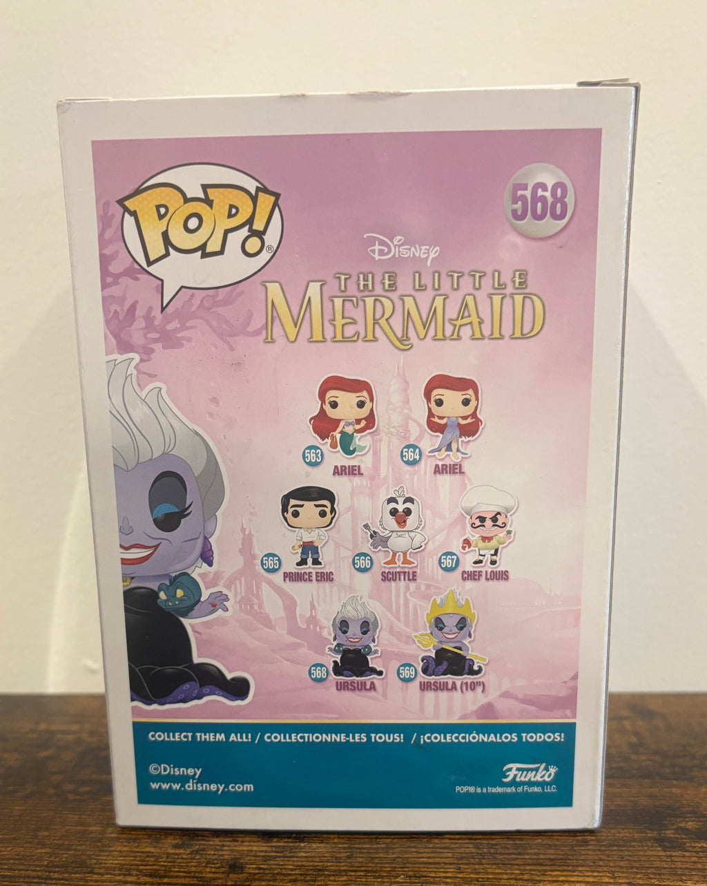 Funko Pop Disney The Little Mermaid Ursula Metallic #568