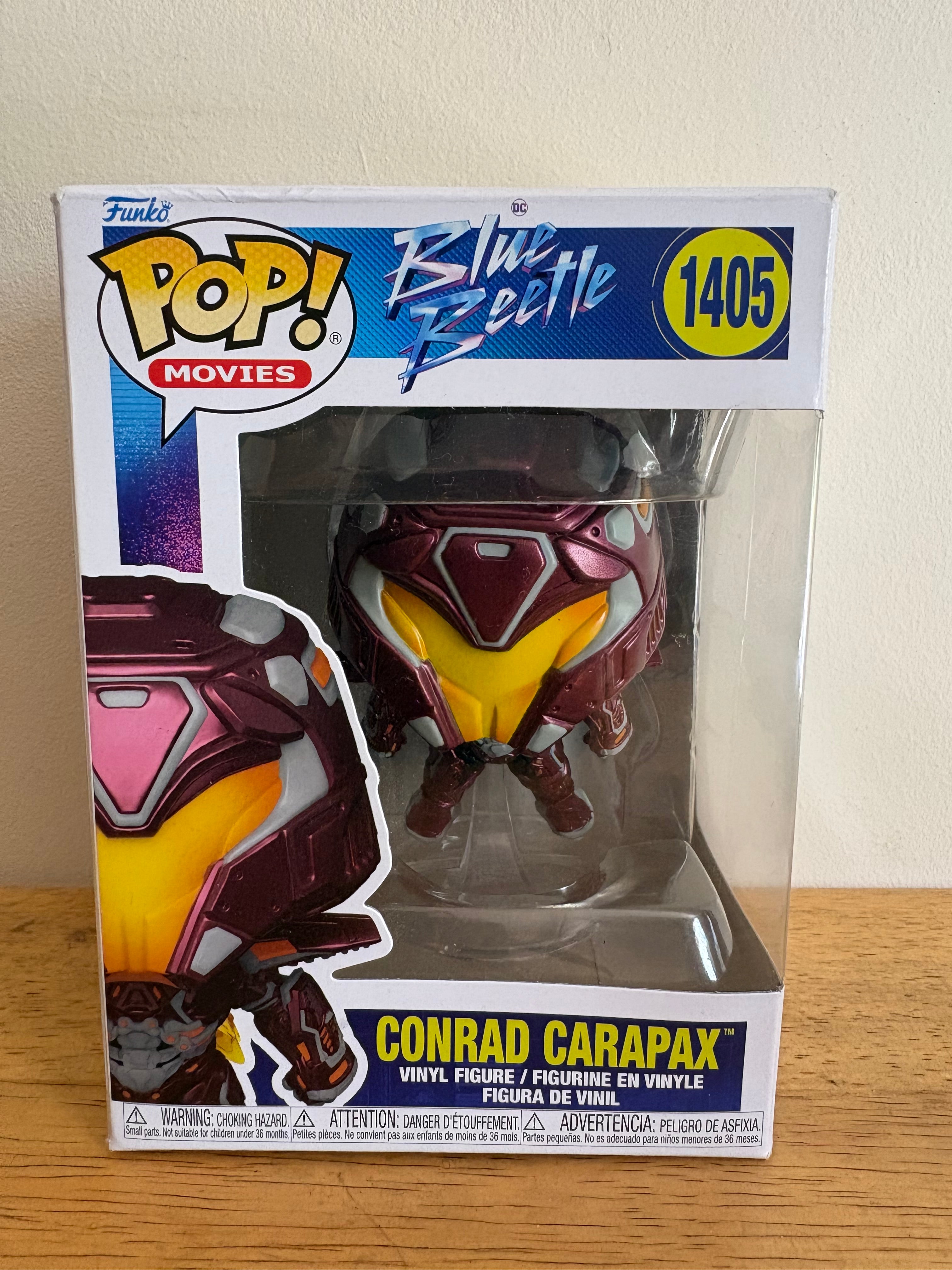 Funko Pop #1405 Conrad Carapax from Blue Beetle