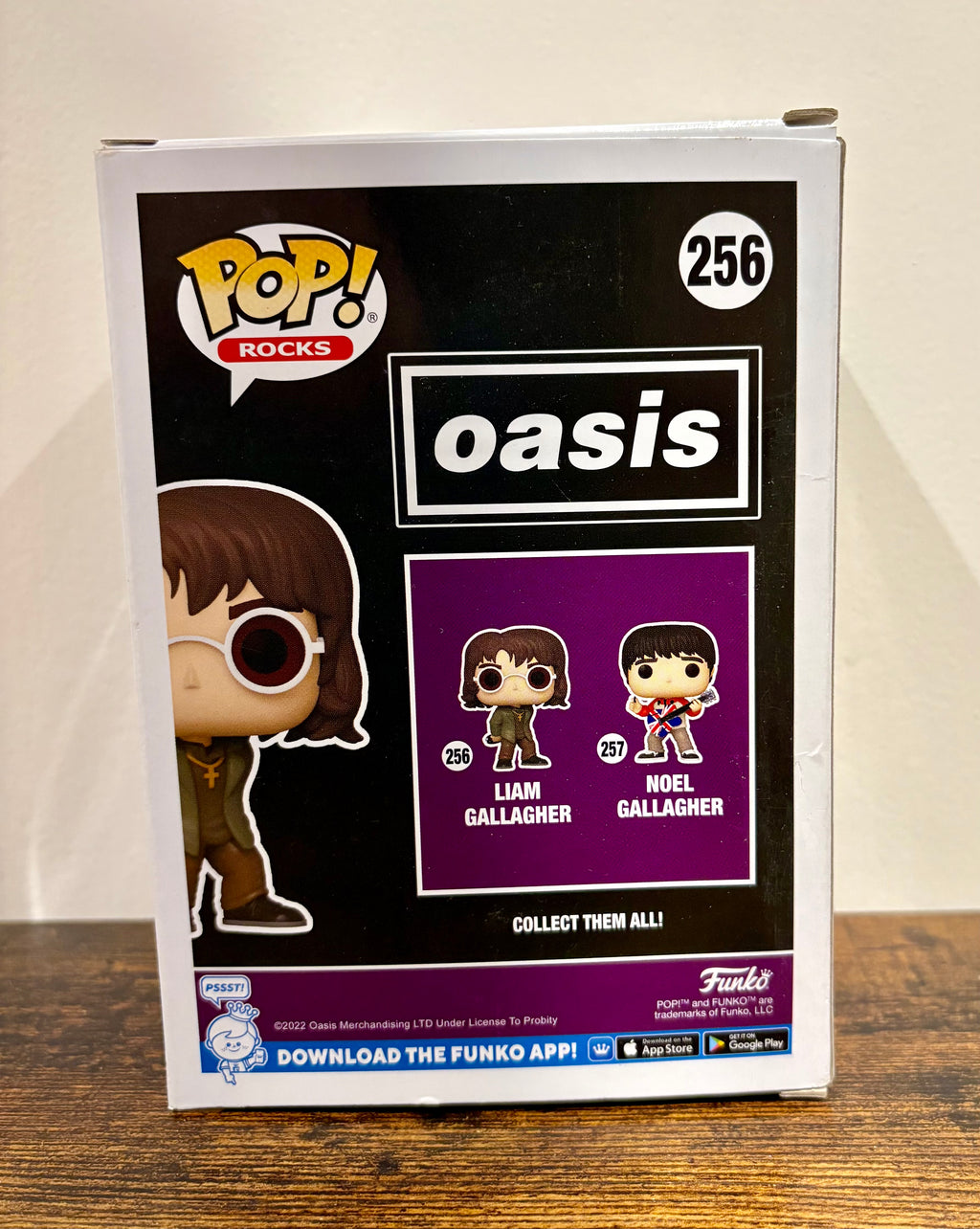 Funko Pop! Rocks Liam Gallagher Oasis Vinyl Figure #256