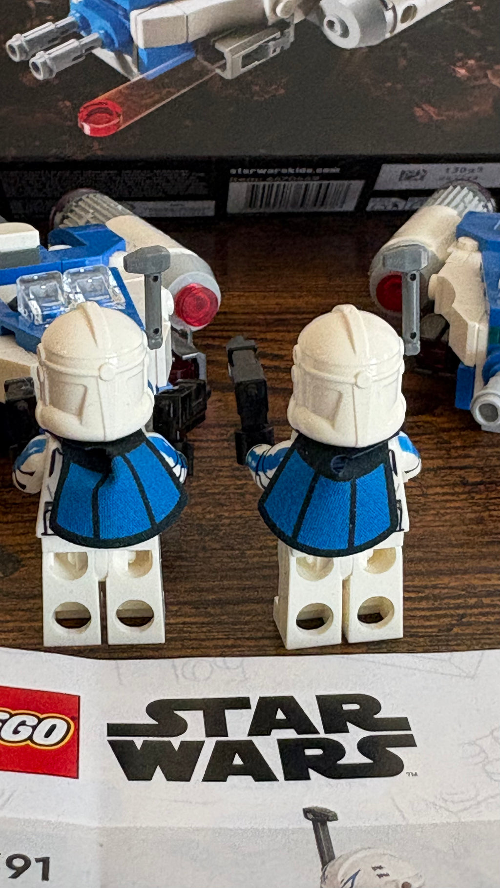LEGO Star Wars Captain Rex Y-Wing Microfighter 75391 — x2 Builds