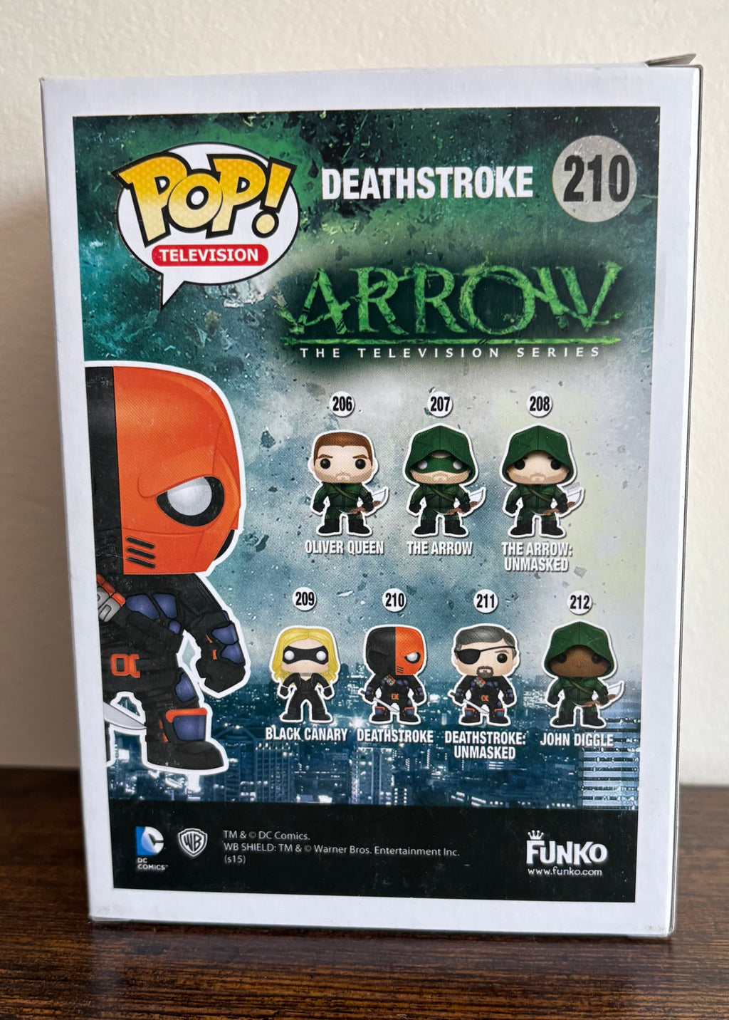 Funko Pop #210 Deathstroke - Arrow
